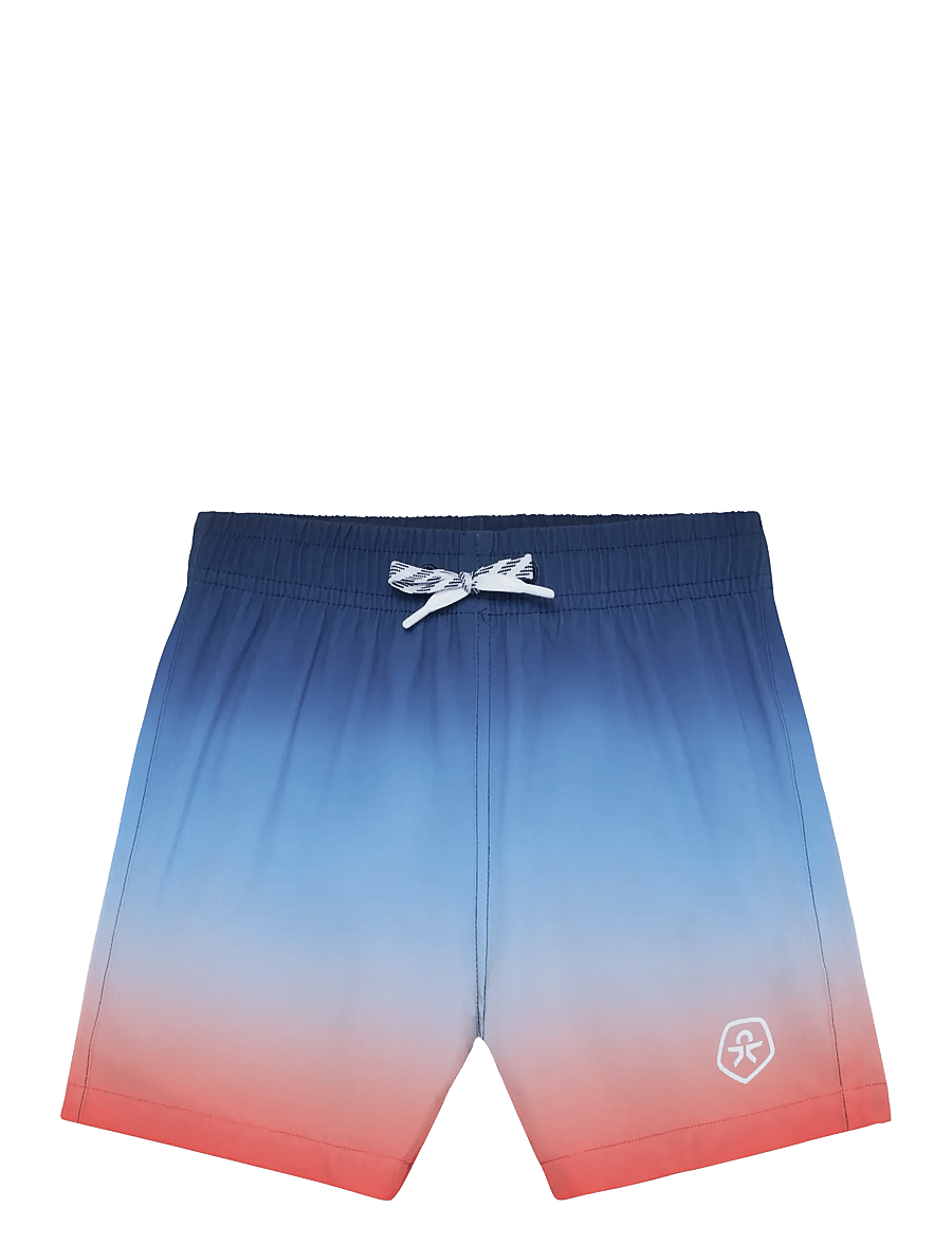 Color Kids - Swim Shorts, AOP & Magic - badehosen - dress blues - 0