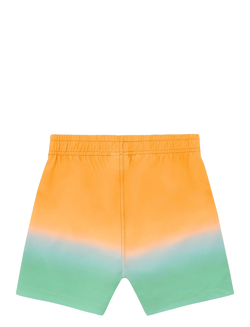 Color Kids - Swim Shorts, AOP & Magic - badbyxor - orange pop - 1