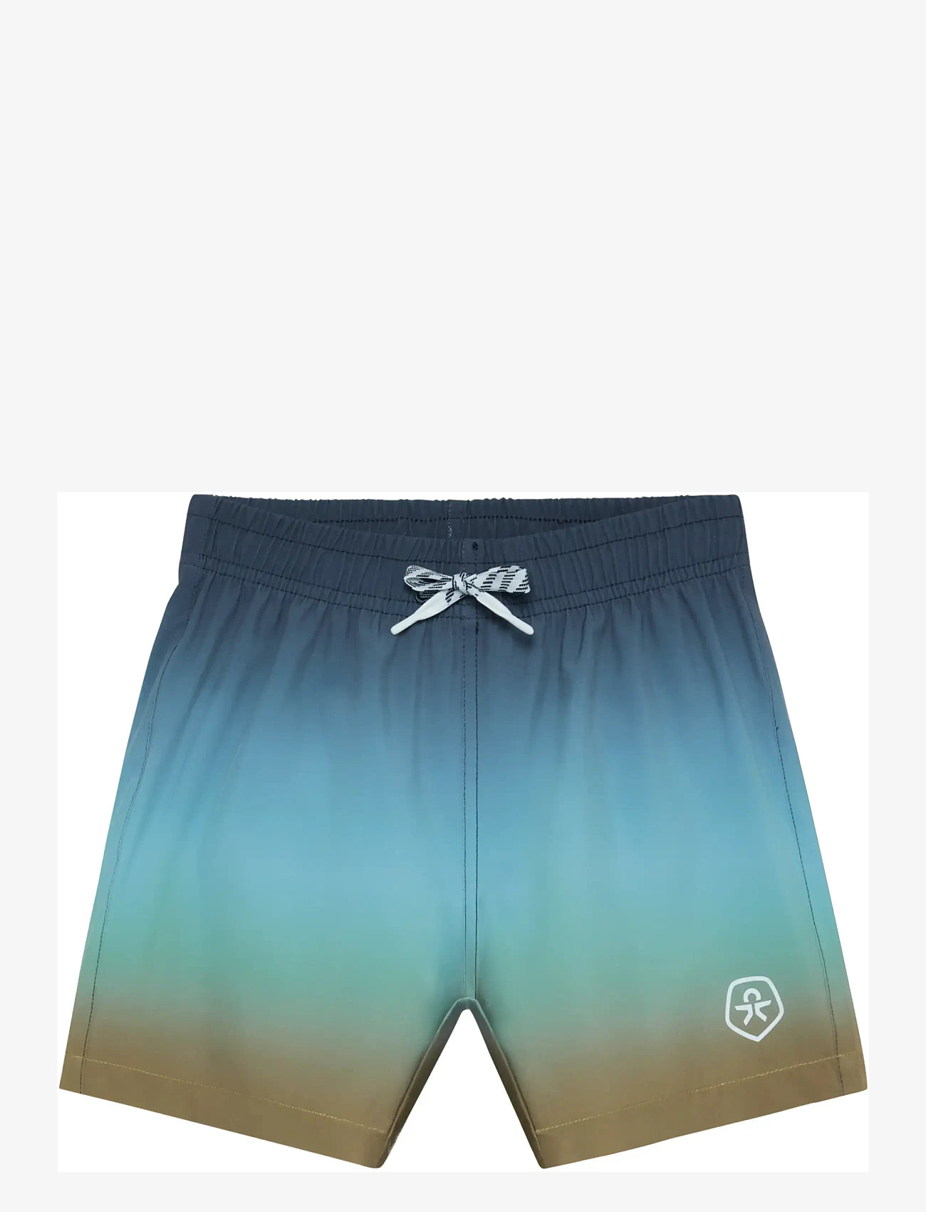 Color Kids - Swim Shorts,  AOP & Magic - badbyxor - turbulence - 0