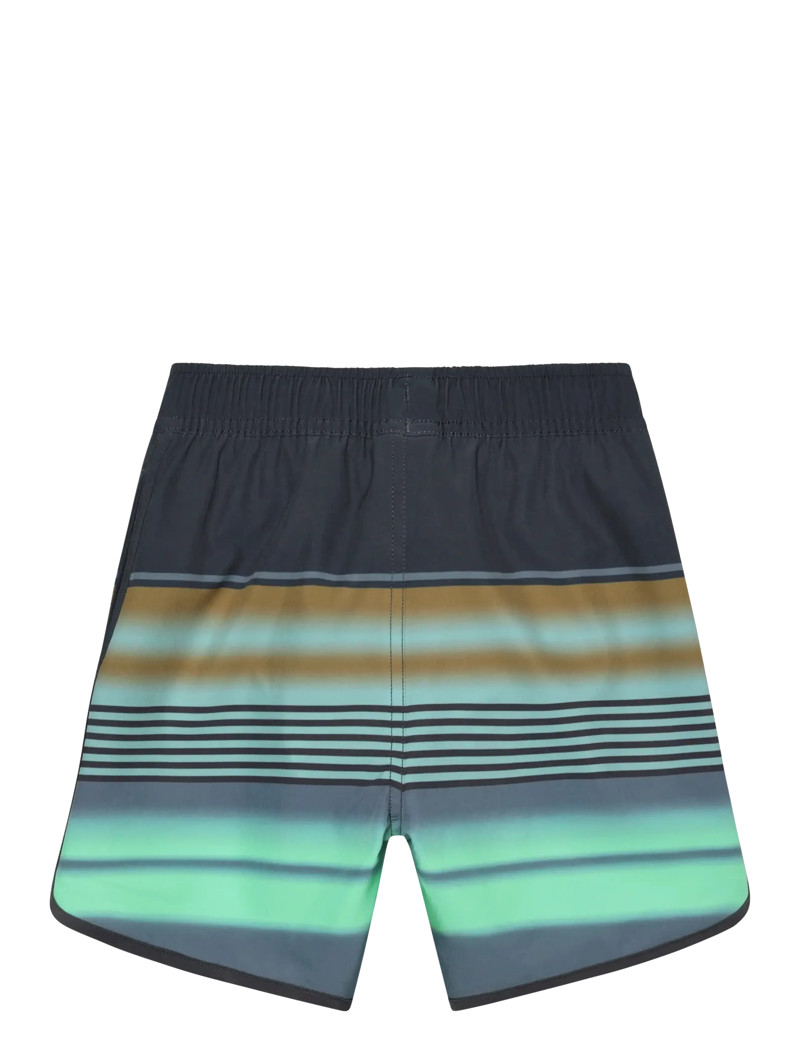 Color Kids - Swim Long Shorts, AOP - badebukser - fennel seed - 2