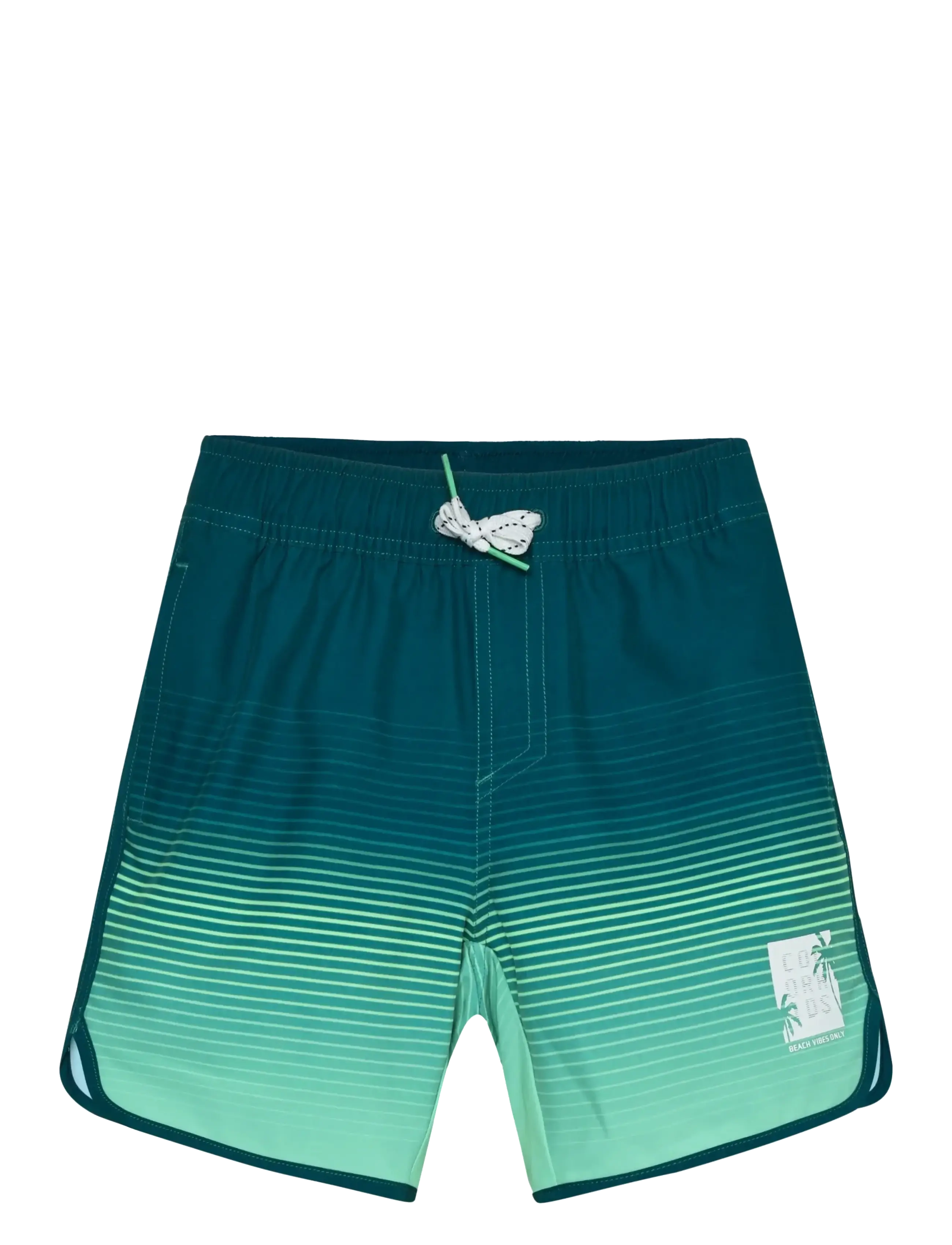 Color Kids Swim Long Shorts, AOP - Color Kids - MEDITERRANEA / green