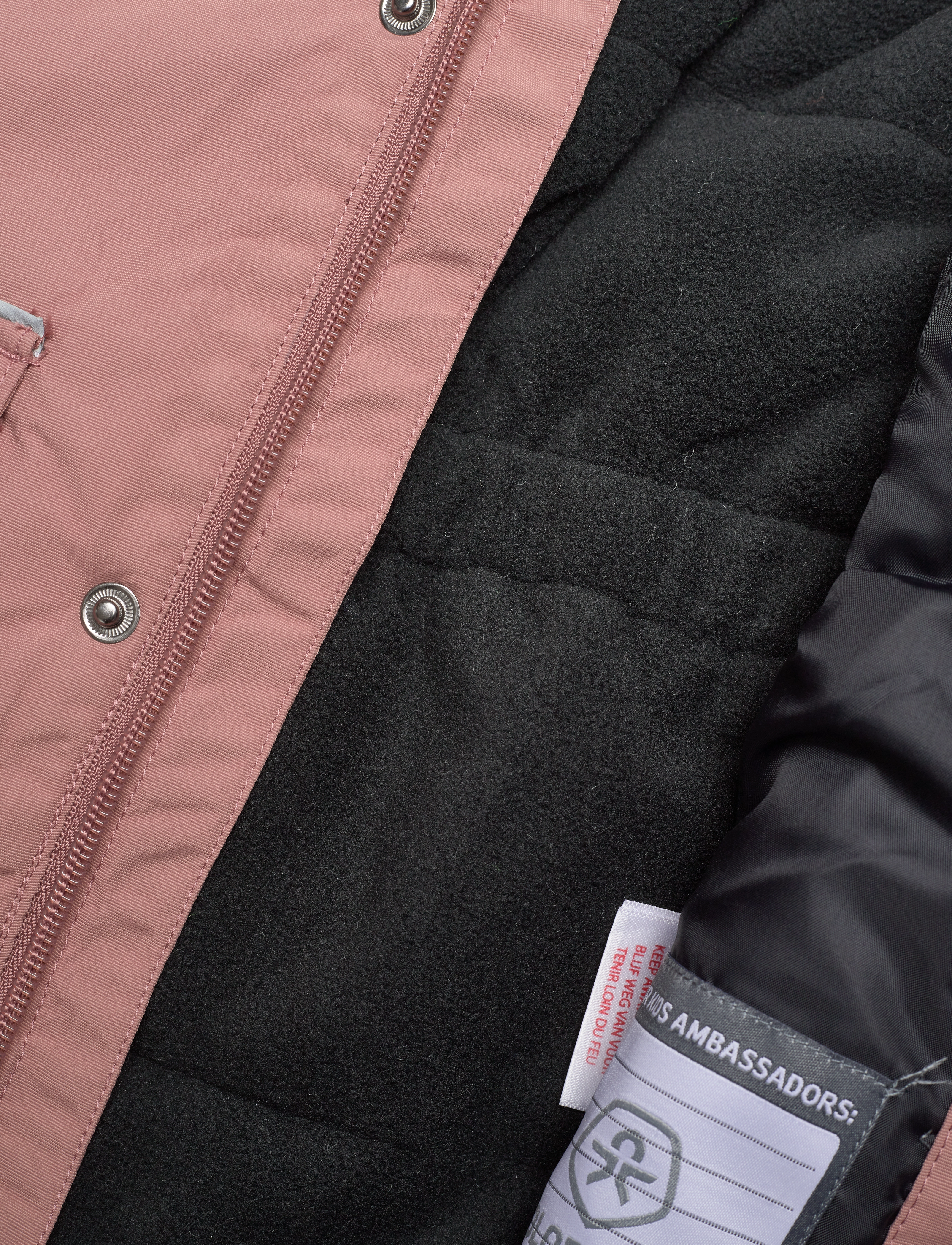 Color Kids - Parka w. fake fur, AF 10.000 - burlwood - 4
