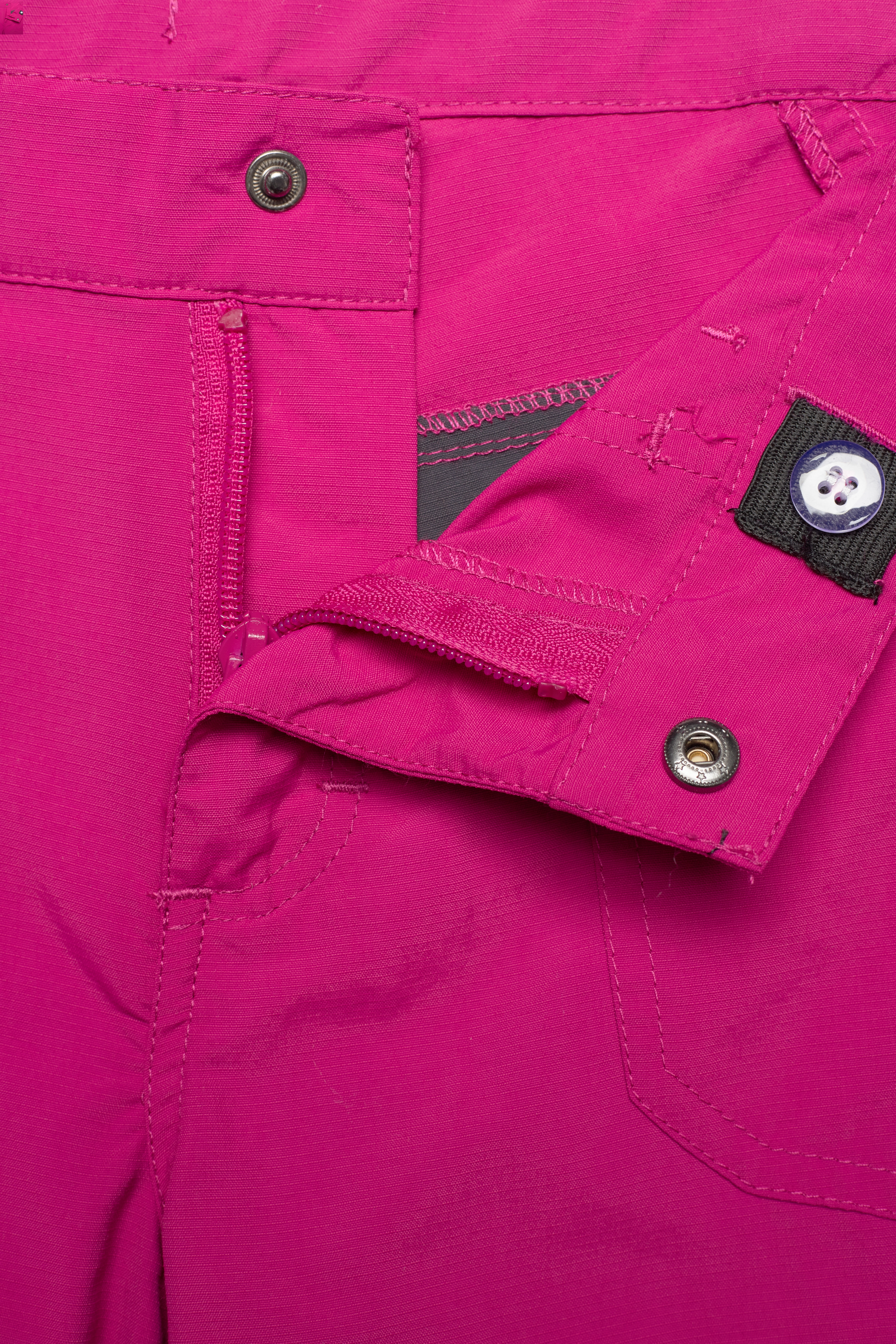 Color Kids - Pants w. zip off - festival fuchsia - 5