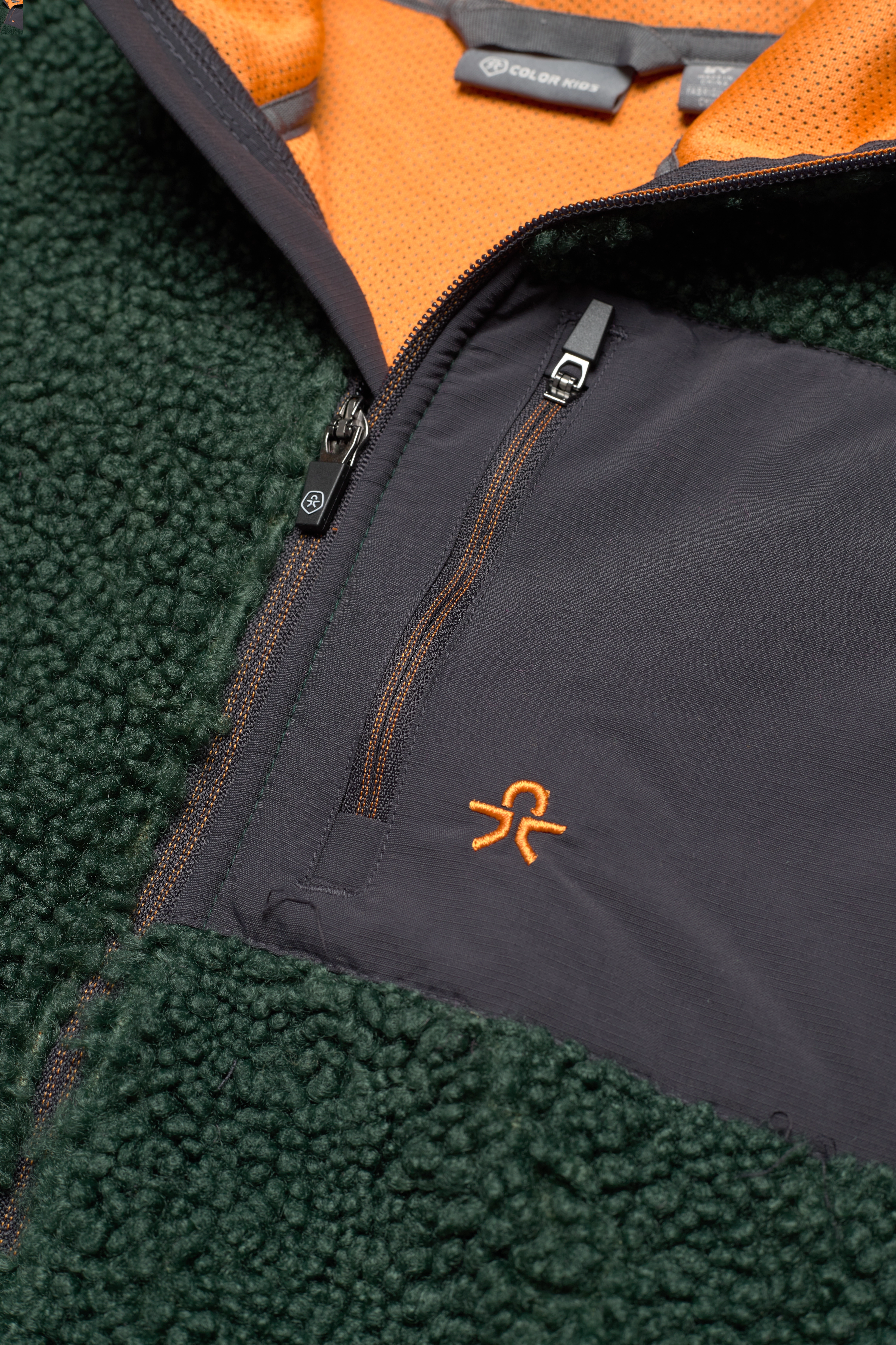Color Kids - Pile fleece jacket - cilantro - 2
