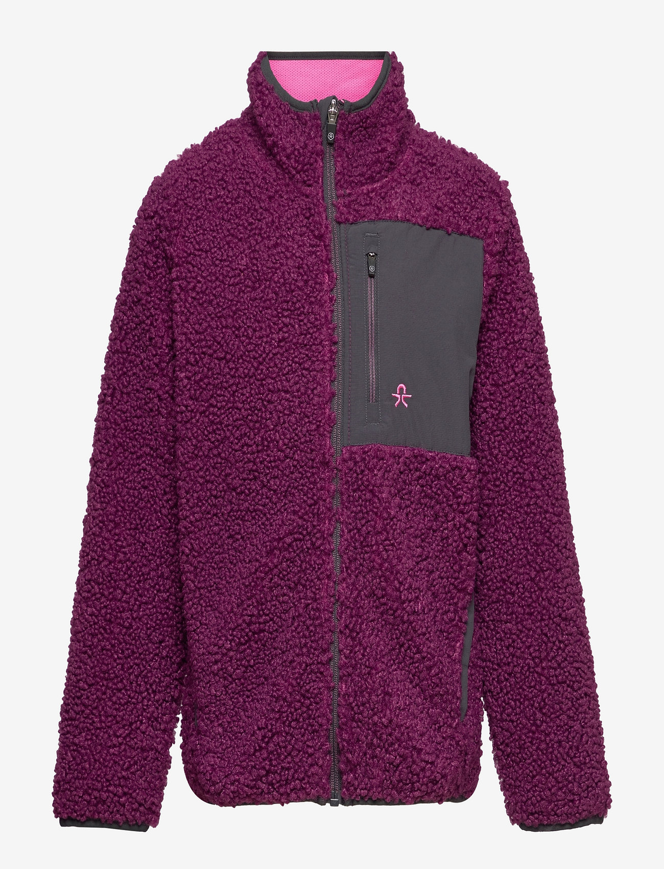 Color Kids - Pile fleece jacket - plum caspia - 0