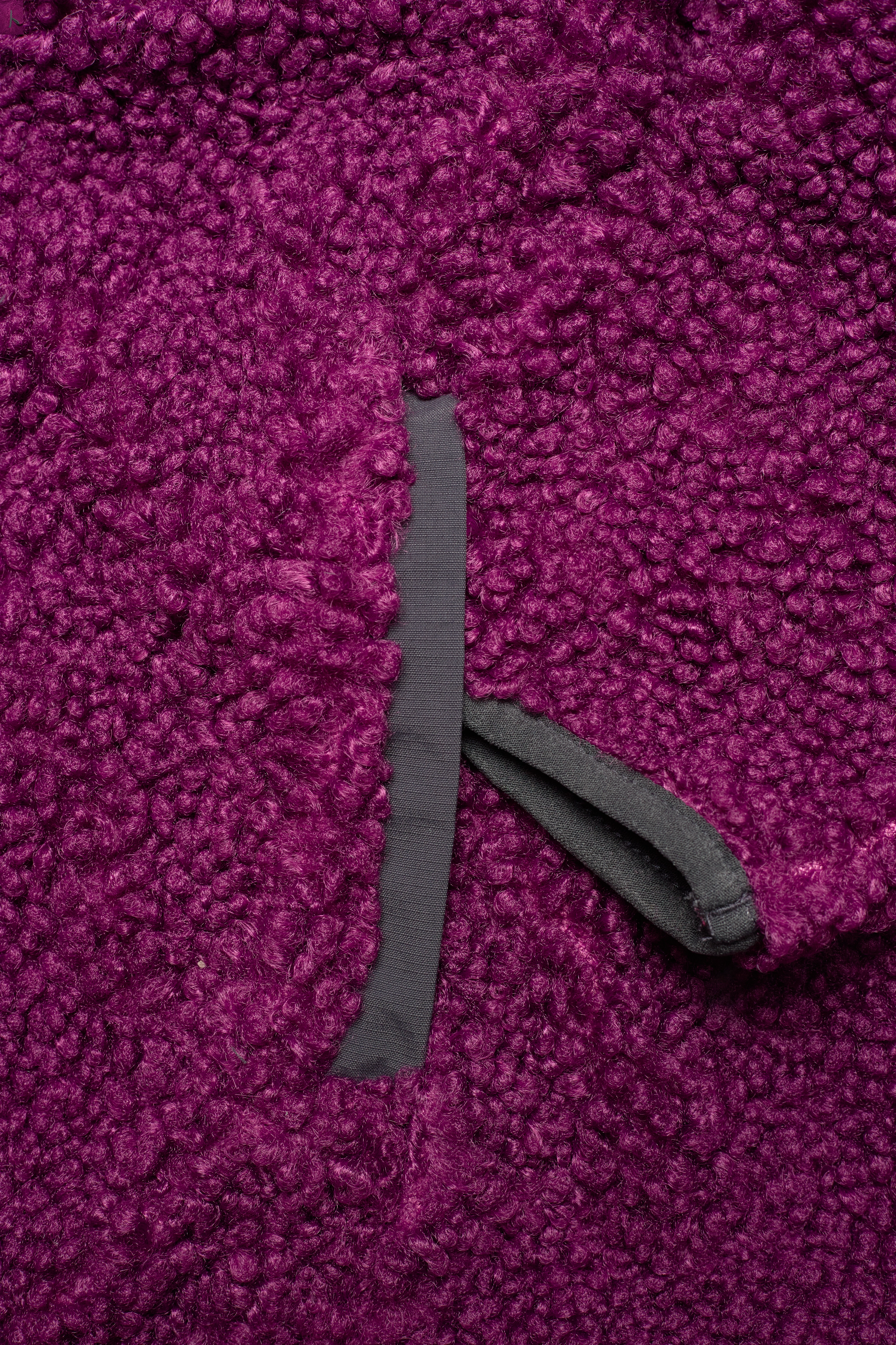 Color Kids - Pile fleece jacket - plum caspia - 3