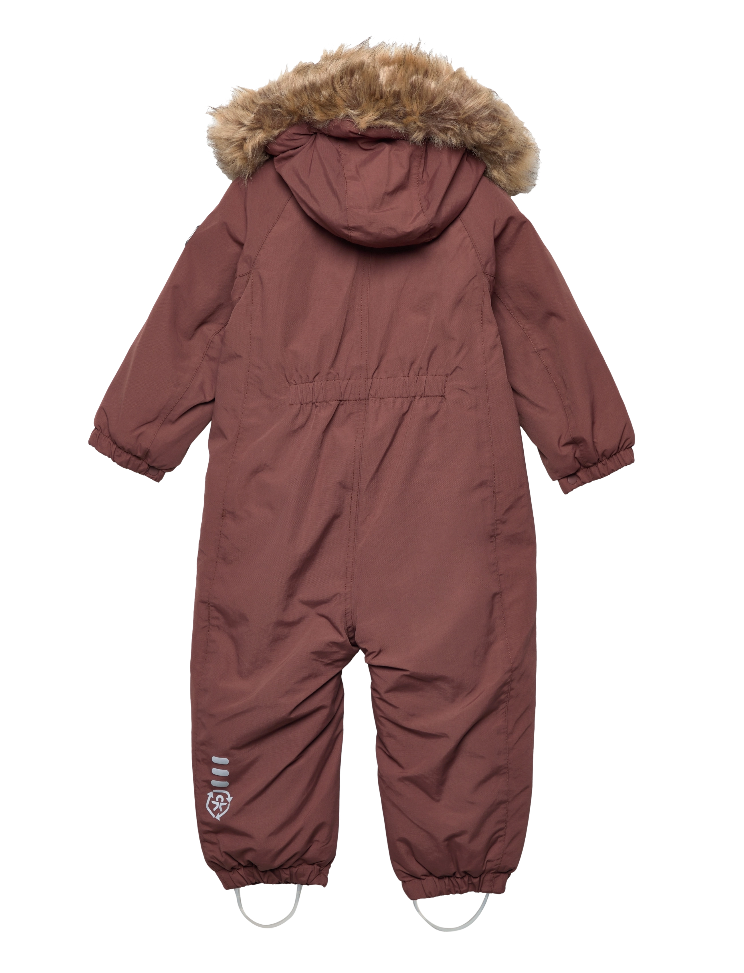 Color Kids - Coverall w.fake fur, AF 20.000 - marron - 1