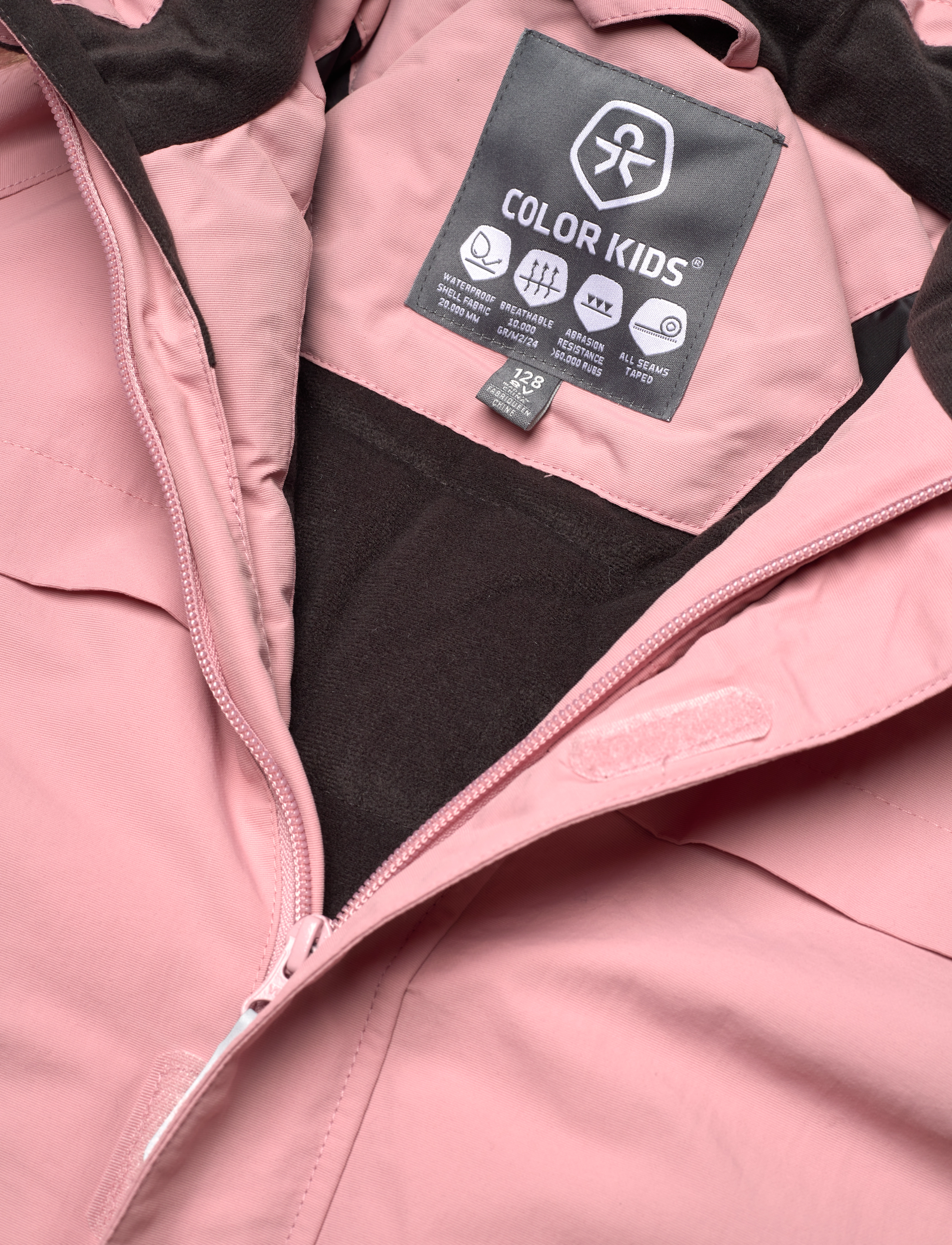 Color Kids - Coverall w.fake fur, AF 20.000 - zephyr - 5