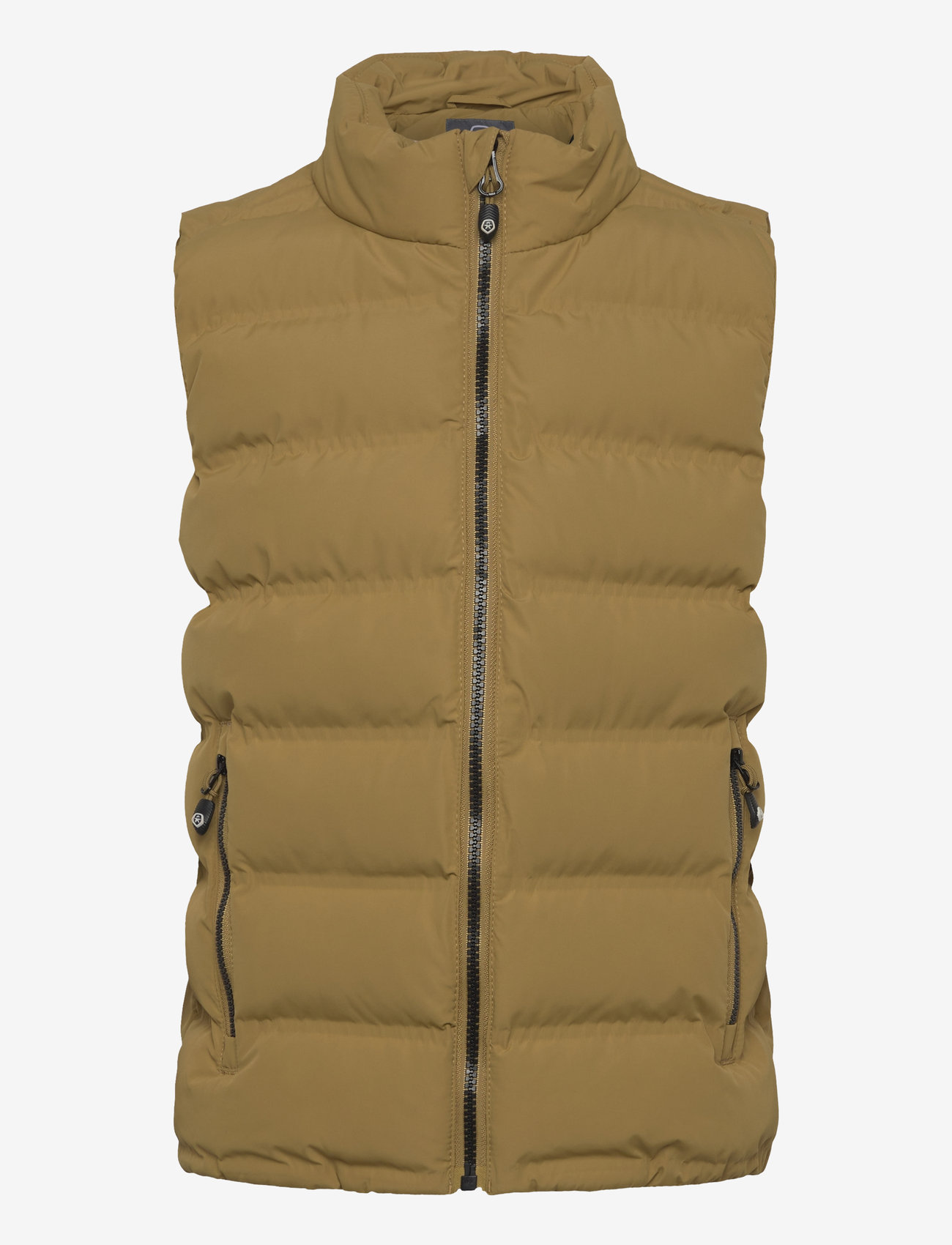 Color Kids - Waist Coat-Quilted - dried tobacco - 0