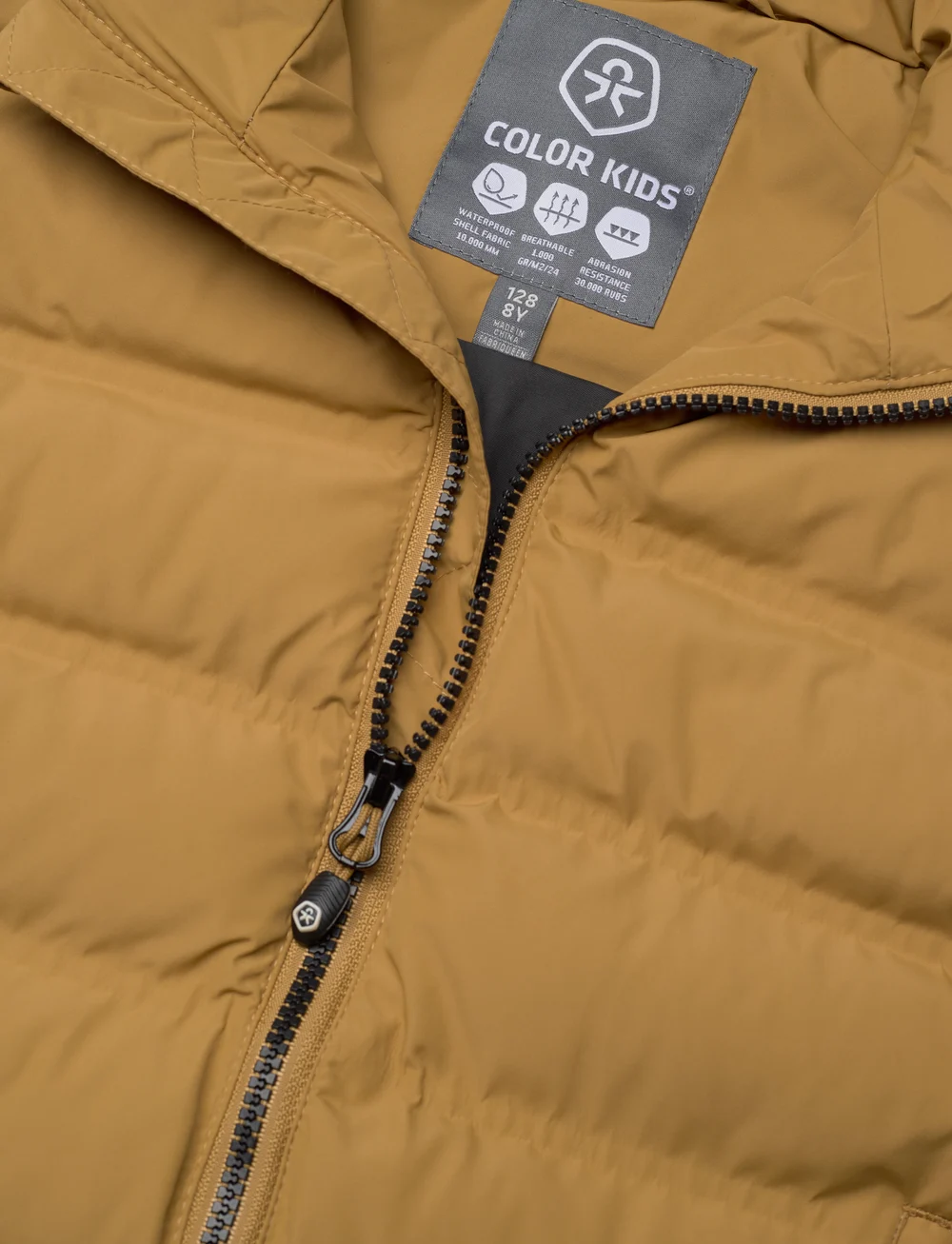 Color Kids - Waist Coat-Quilted - outdoor - dried tobacco - 2