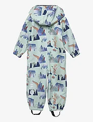 Color Kids - Baby Softshell Suit - AOP - softshell coveralls - bok choy - 1