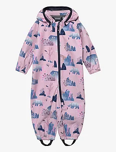 Baby Softshell Suit - AOP, Color Kids