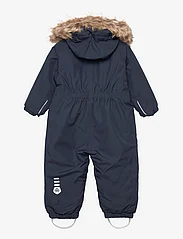 Color Kids - Coverall W. Fake Fur - schneeanzug - total eclipse - 1