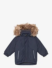 Color Kids - Parka W. Fake Fur - shell clothing - total eclipse - 0
