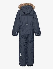 Color Kids - Coverall  W. Fake Fur - schneeanzug - total eclipse - 1