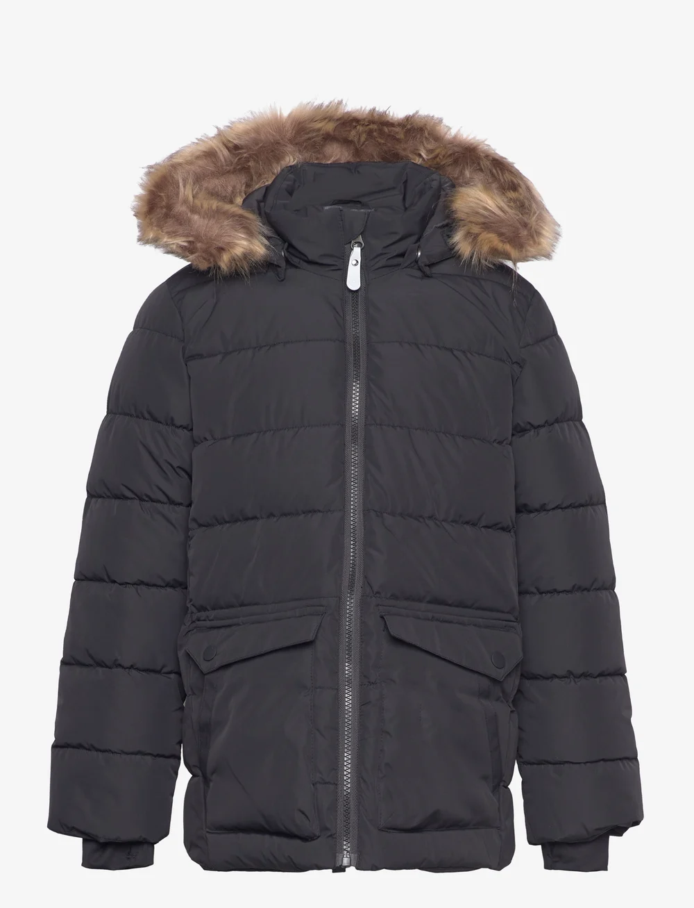 Kids fake 2025 fur coat