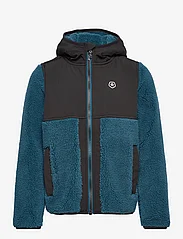 Color Kids - Teddy Fleece Jacket - W. Hood - fleece jacket - legion blue - 0