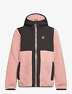 Teddy Fleece Jacket - W. Hood - MISTY ROSE