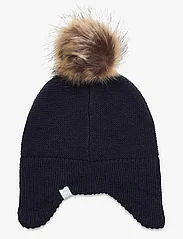 Color Kids - Baby Hat W. Detach Fake Fur - die niedrigsten preise - total eclipse - 1