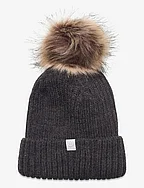 Hat W. Detachable Fake Fur - PHANTOM
