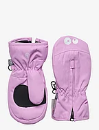 Mittens W. Zipper - VIOLET TULLE