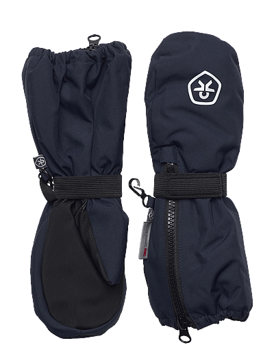 Color Kids Mittens Long W. Zipper - Mützen & Handschuhe - TOTAL ECLIPSE / navy