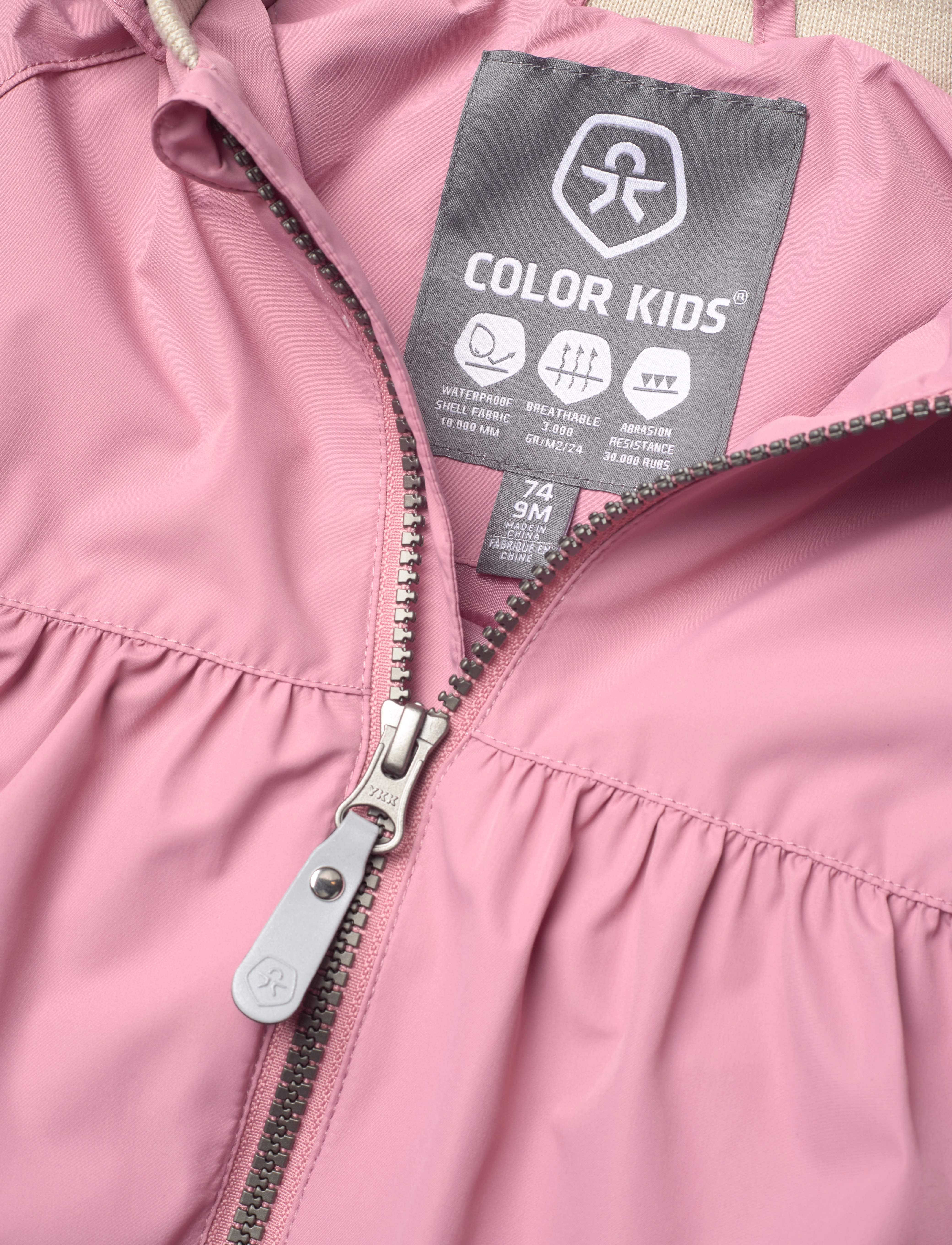 Color Kids - Girls Baby Jacket - foxglove - 2