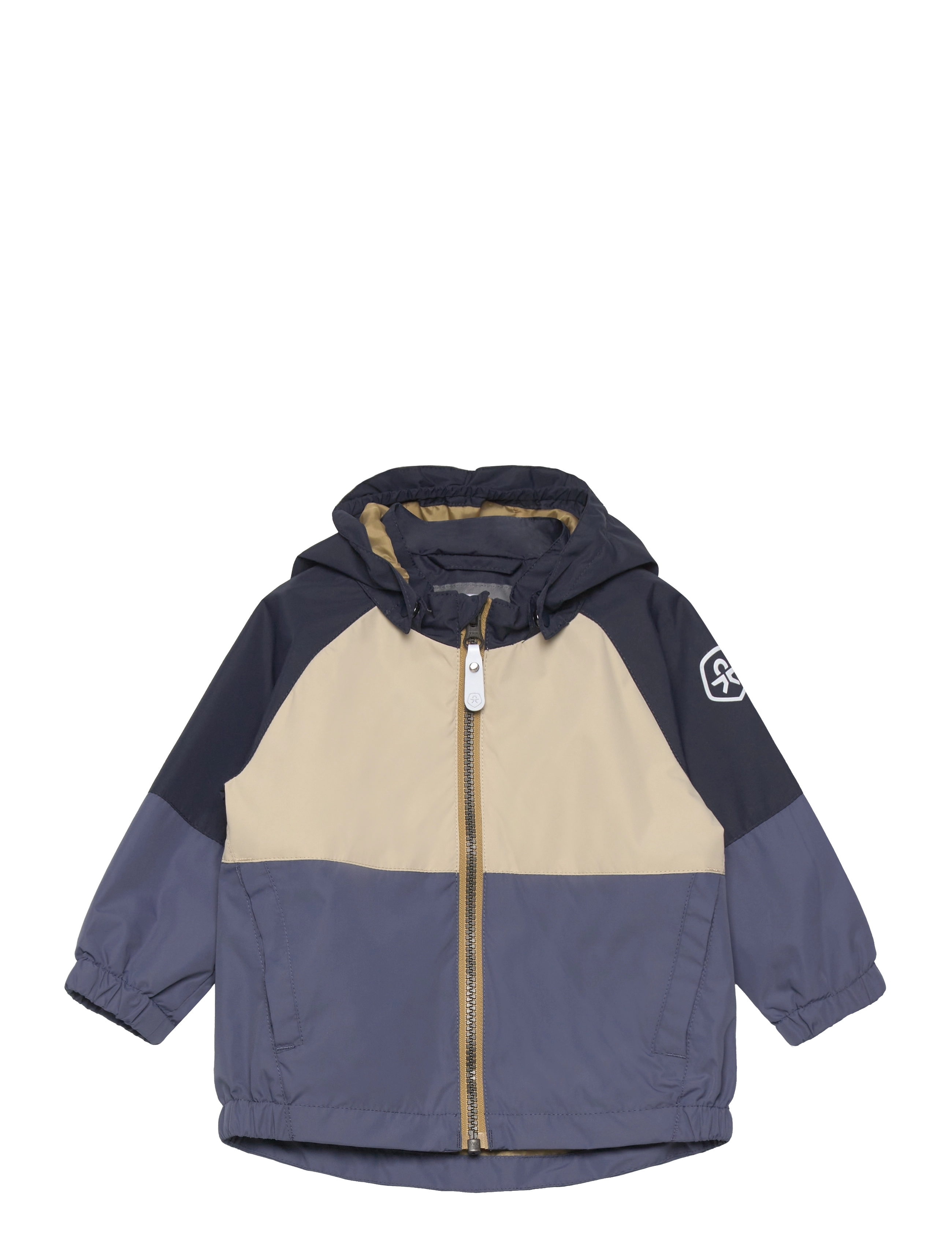 Color Kids - Baby Jacket -Colorblock - vintage indigo - 0