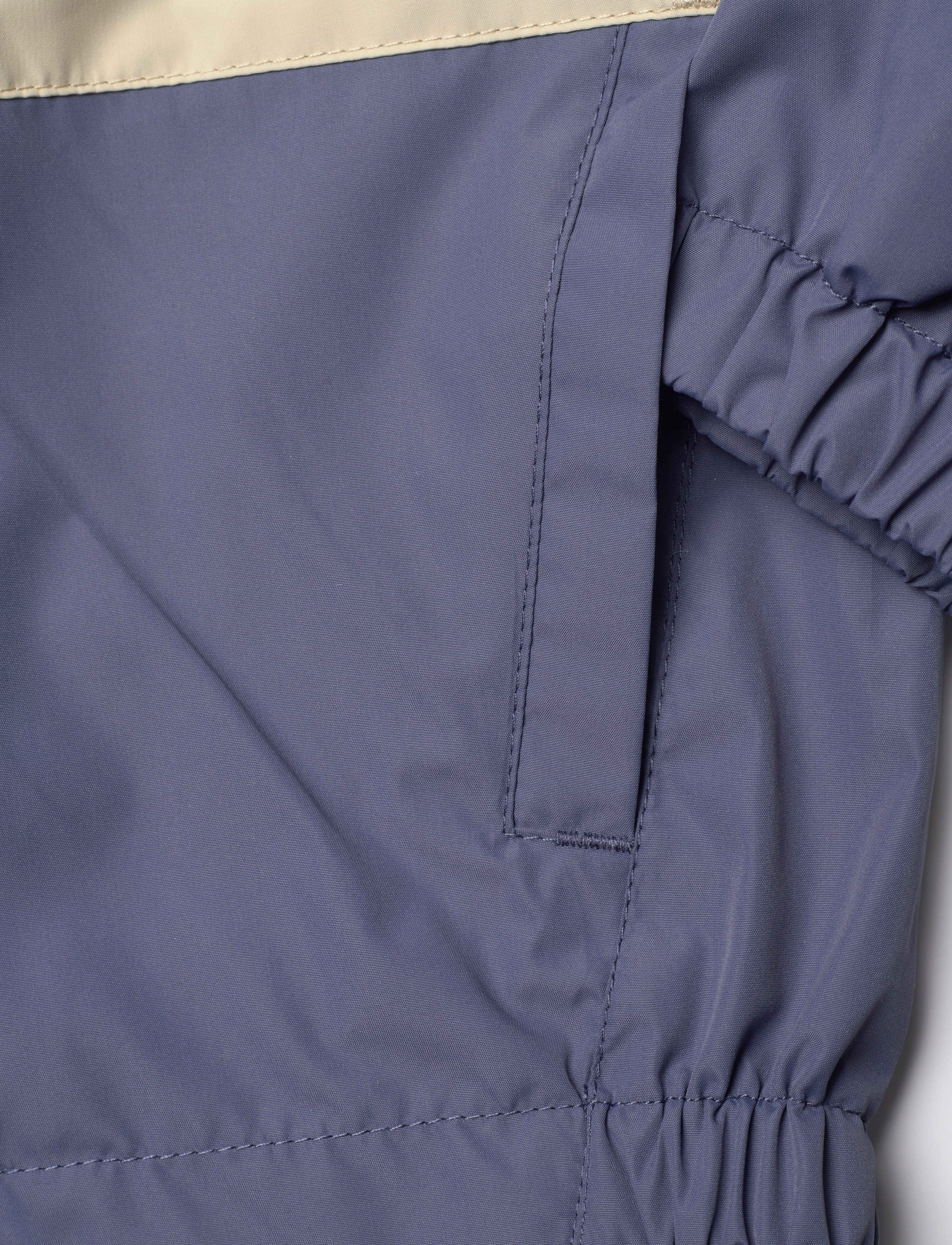 Color Kids - Baby Jacket -Colorblock - vintage indigo - 4
