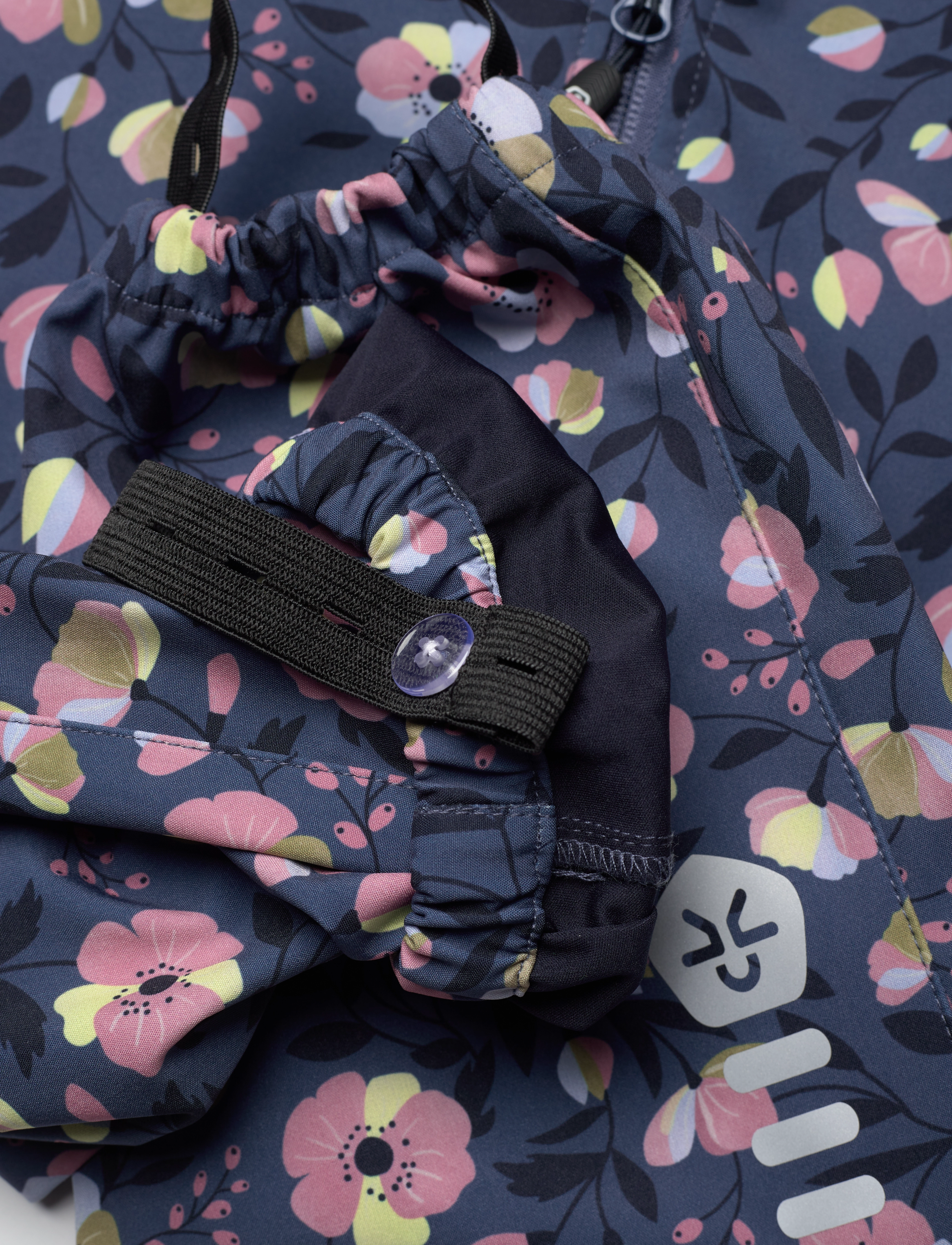 Color Kids - Baby Softshell Suit - AOP - foxglove - 4