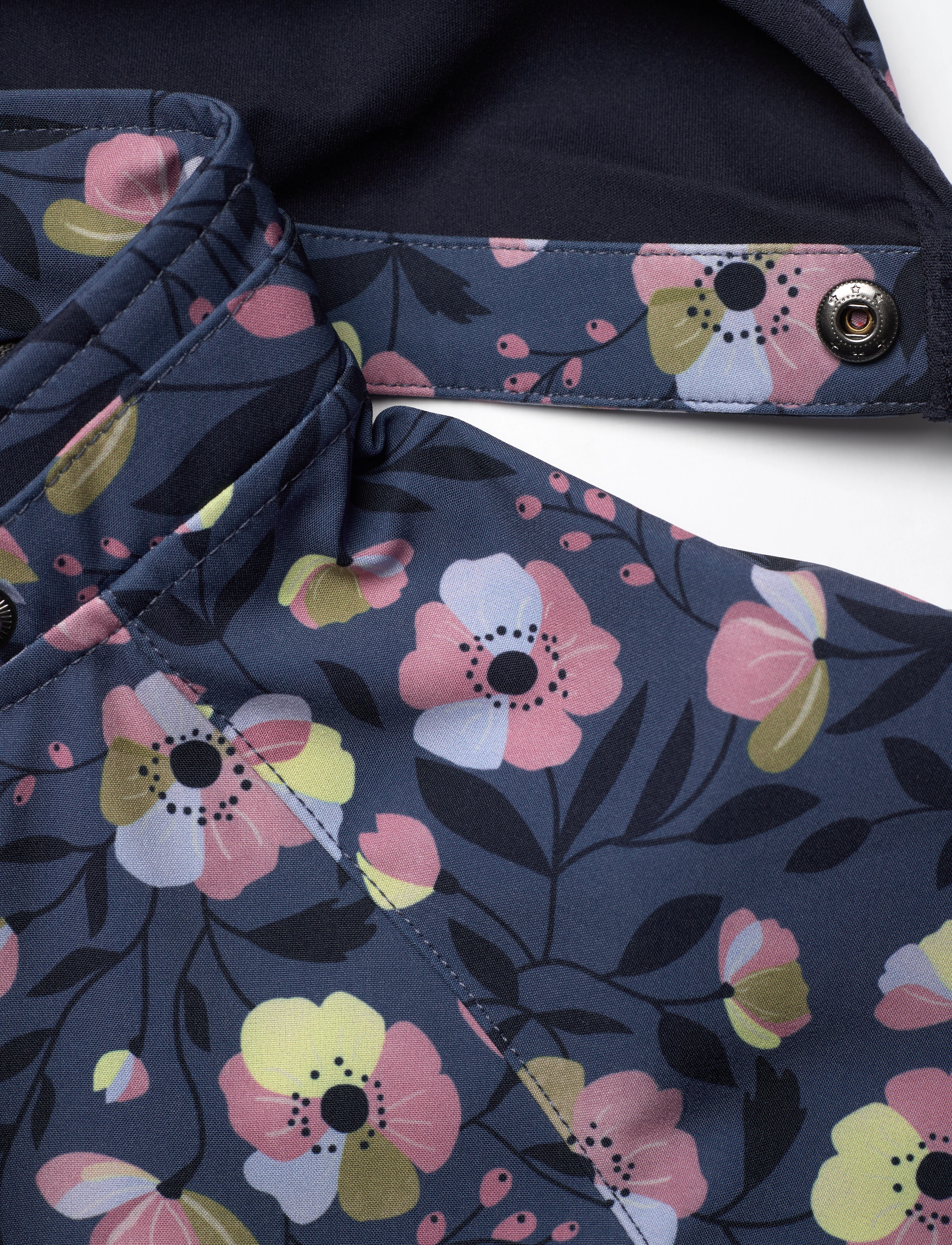 Color Kids - Baby Softshell Suit - AOP - foxglove - 5