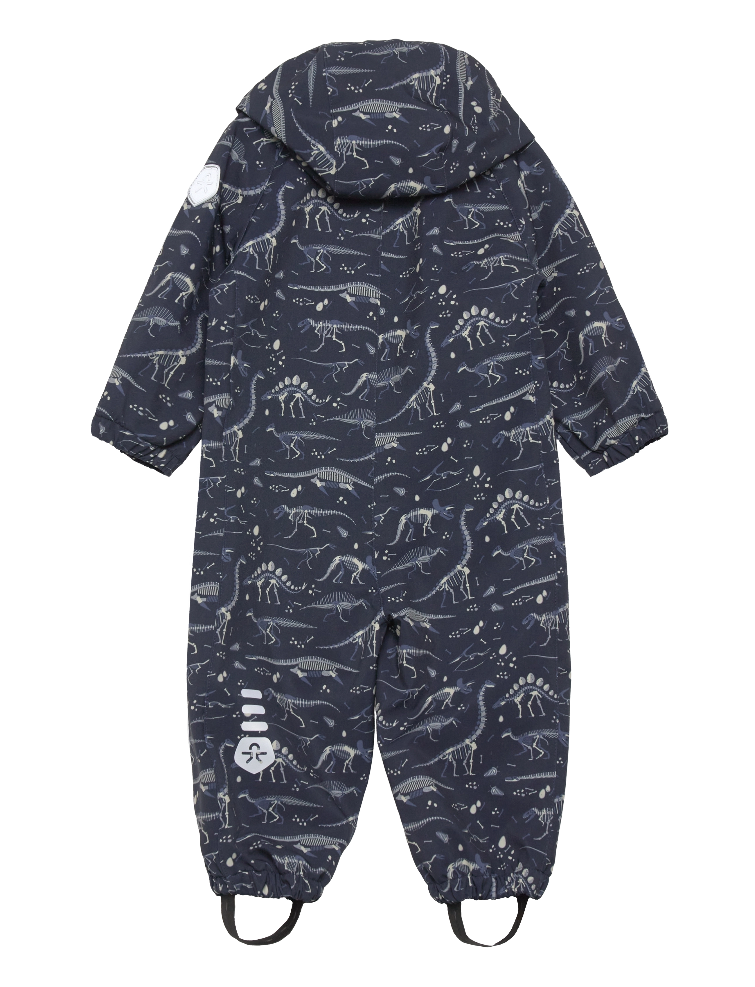 Color Kids - Baby Softshell Suit - AOP - total eclipse - 1