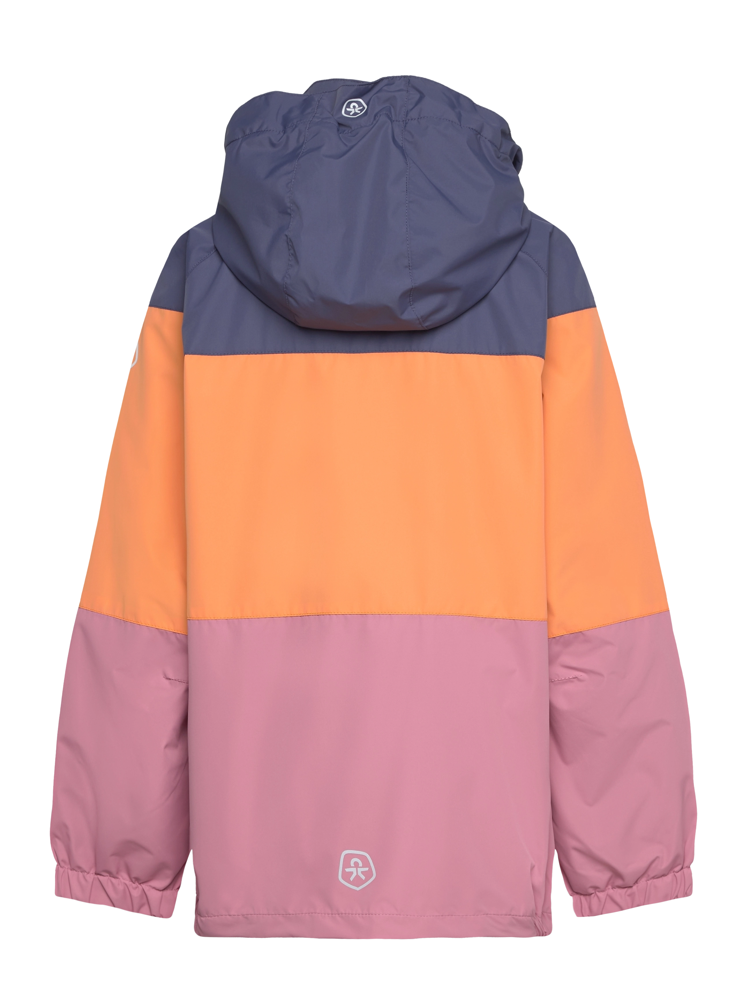 Color Kids - Jacket - Colorblock/Striped - foxglove - 1