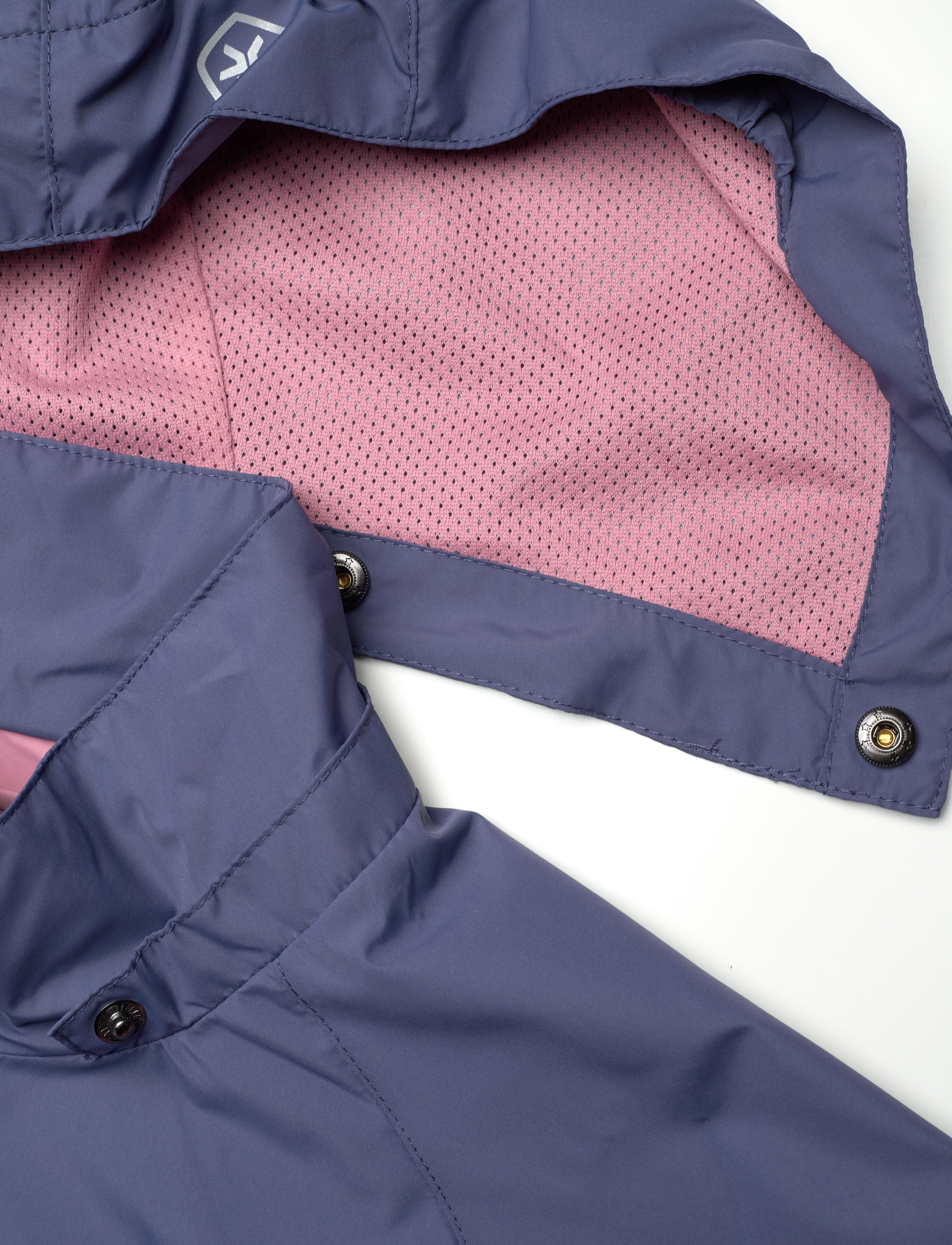 Color Kids - Jacket - Colorblock/Striped - foxglove - 3