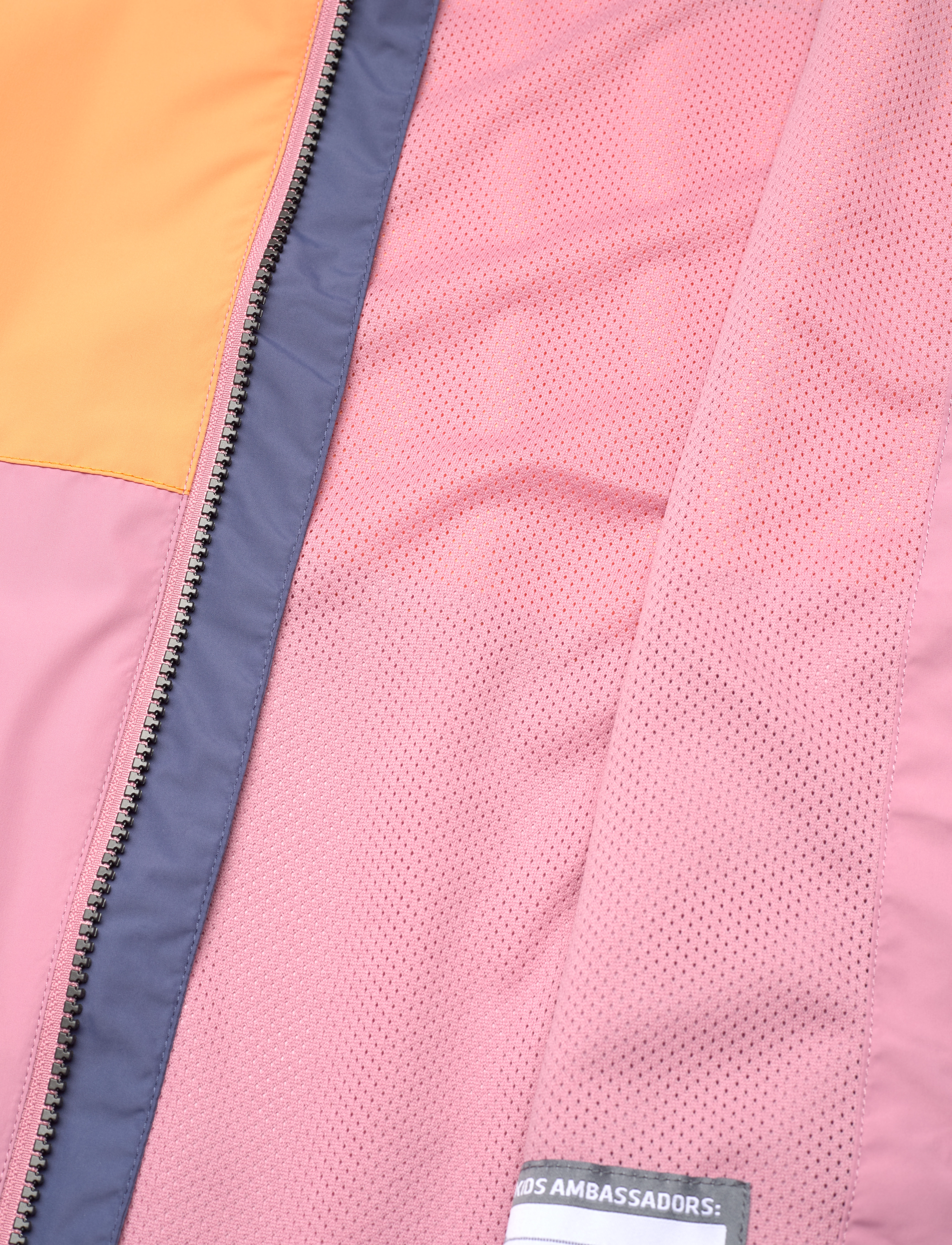 Color Kids - Jacket - Colorblock/Striped - foxglove - 5