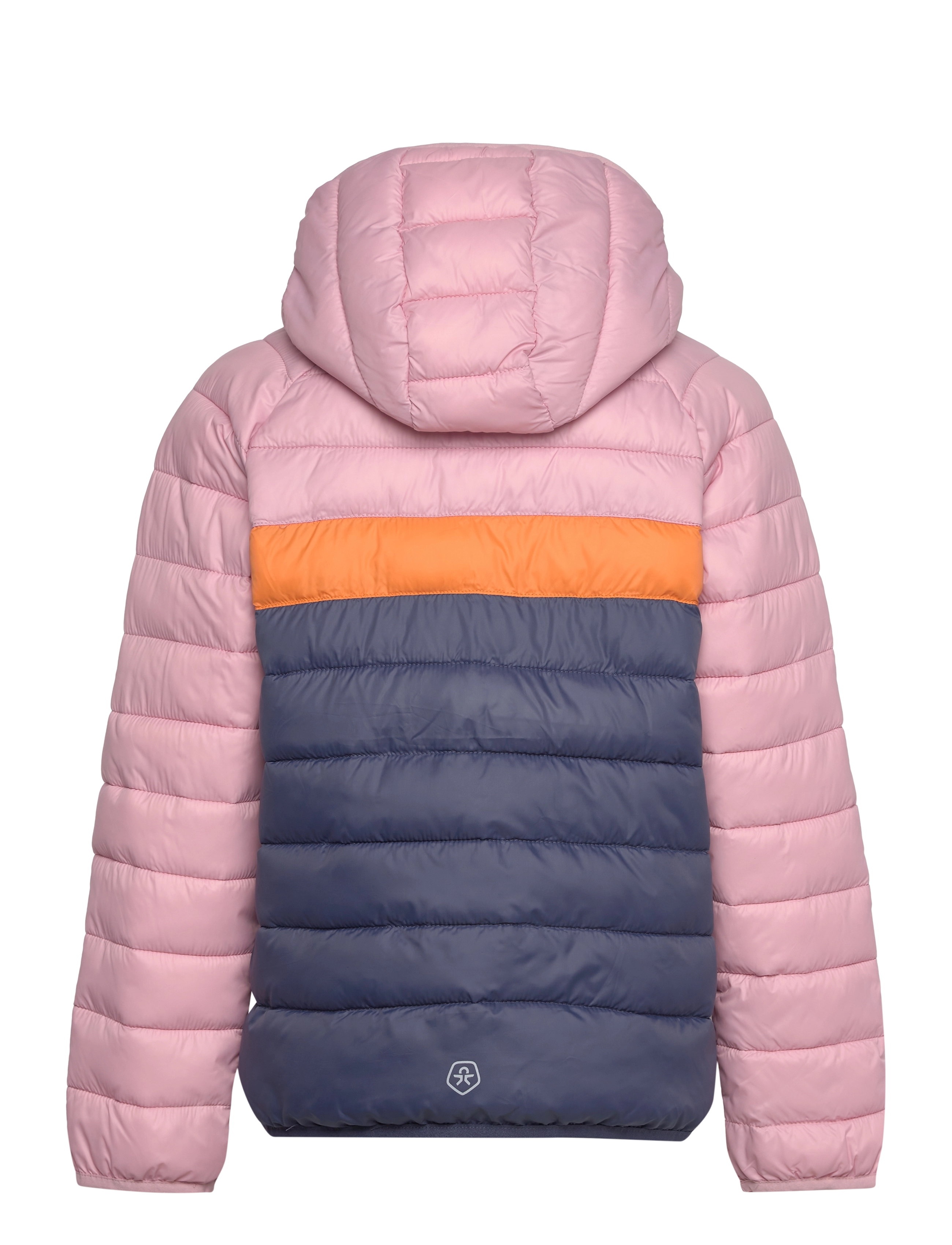 Color Kids - Jacket W. Hood - Quilted - bleached mauve - 1