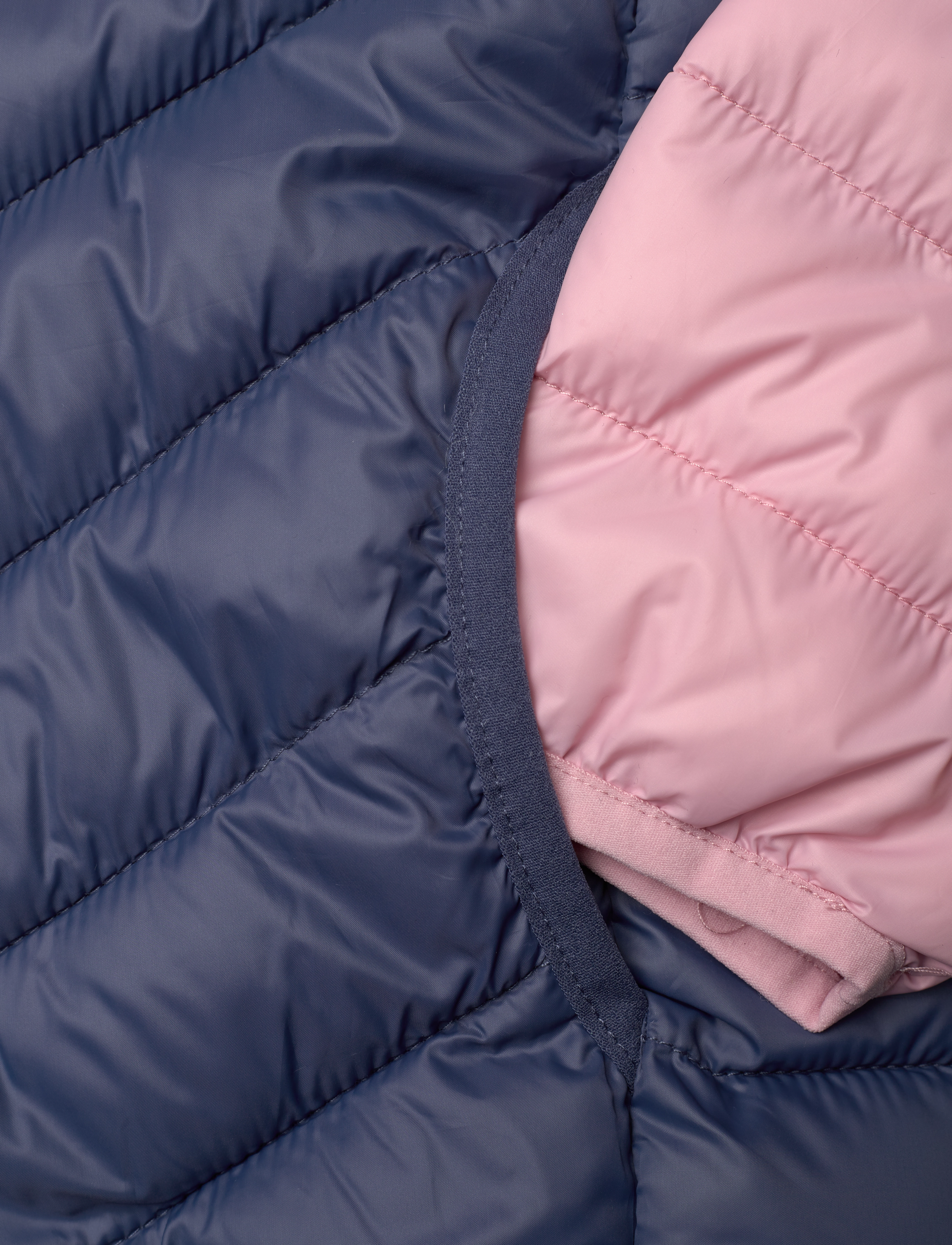 Color Kids - Jacket W. Hood - Quilted - bleached mauve - 3