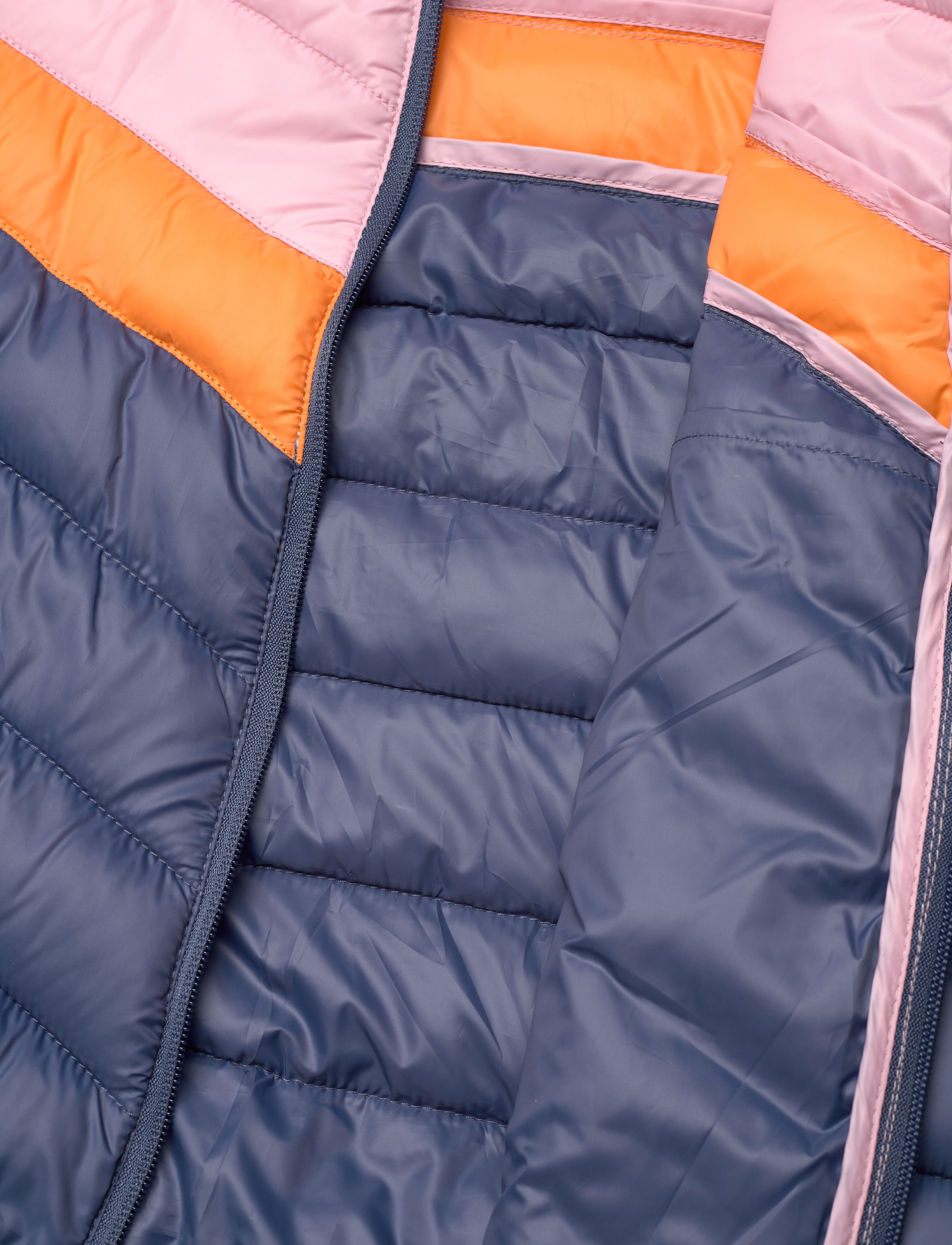 Color Kids - Jacket W. Hood - Quilted - bleached mauve - 4
