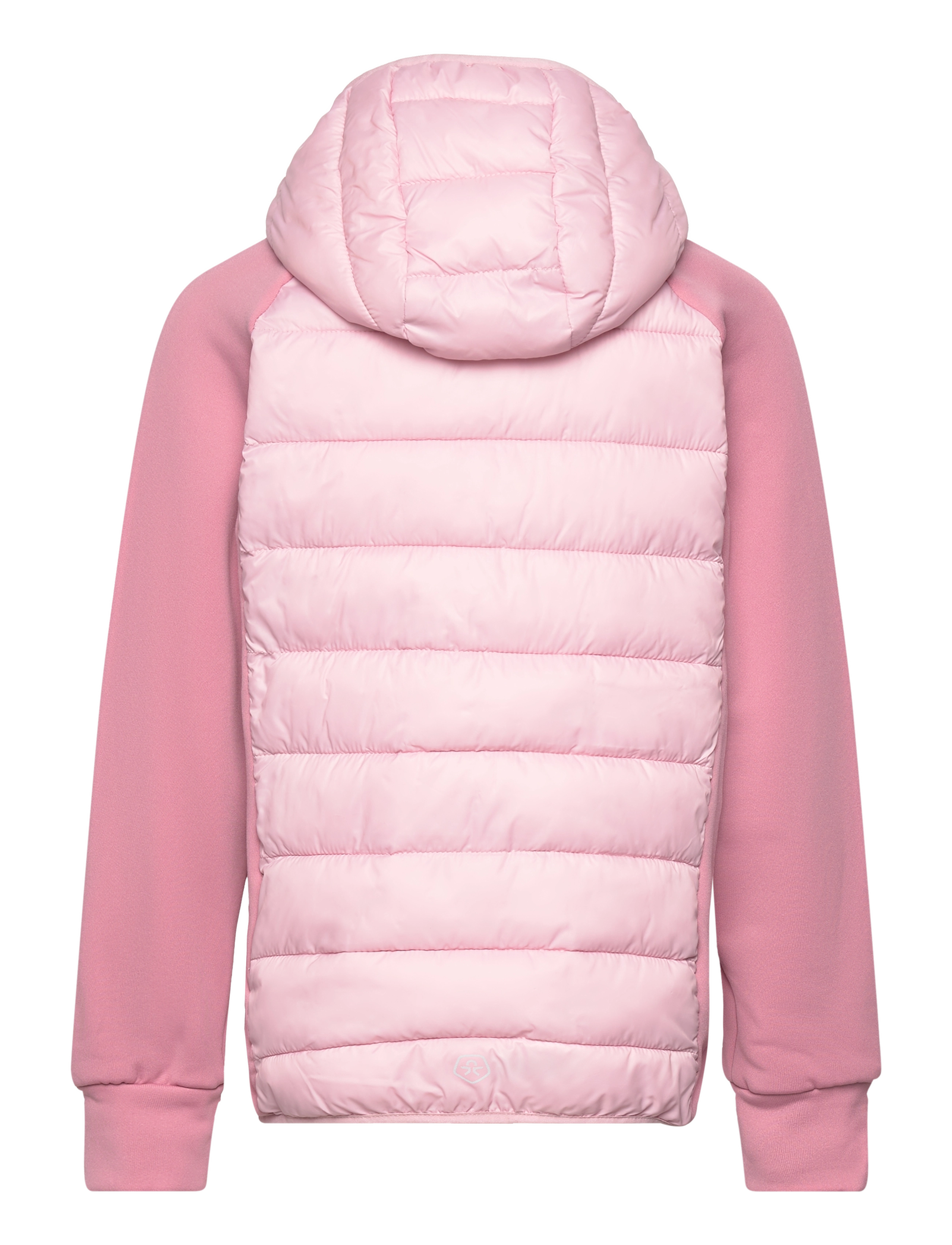 Color Kids - Hybrid Fleece Jacket W. Hood - bleached mauve - 1