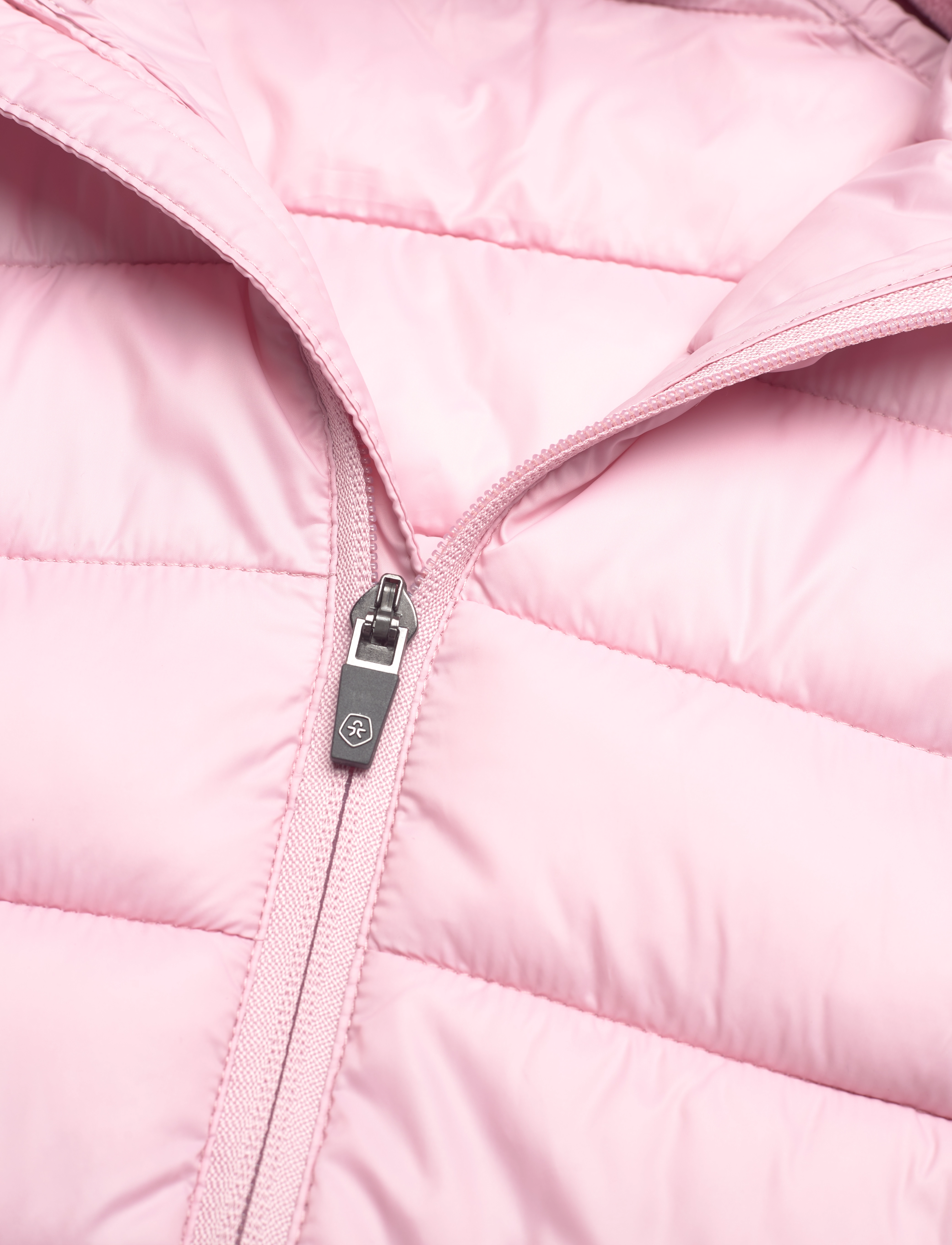 Color Kids - Hybrid Fleece Jacket W. Hood - bleached mauve - 2