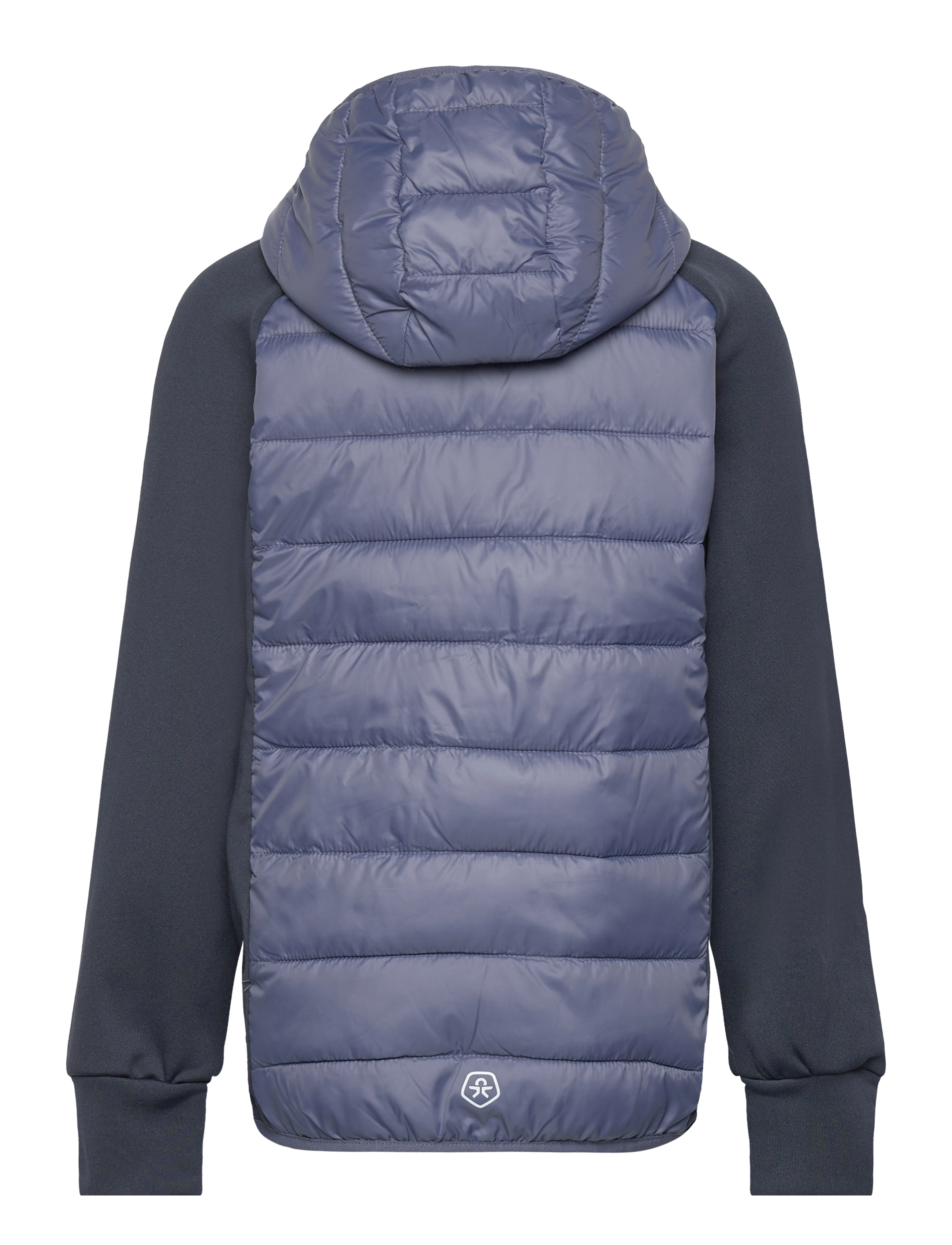 Color Kids - Hybrid Fleece Jacket W. Hood - vintage indigo - 1