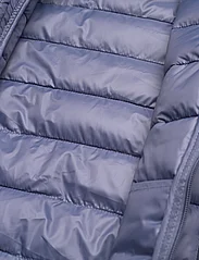 Color Kids - Hybrid Fleece Jacket W. Hood - fleece jackets - vintage indigo - 4