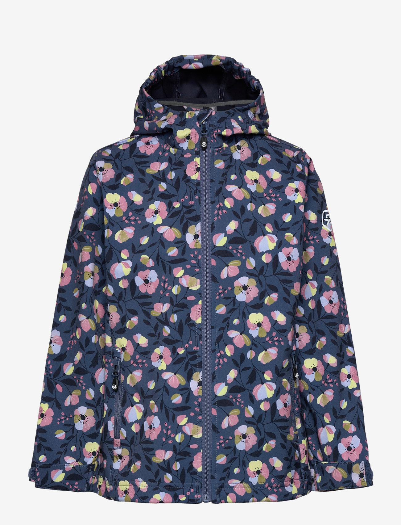 Color Kids - Softshell AOP - foxglove - 0
