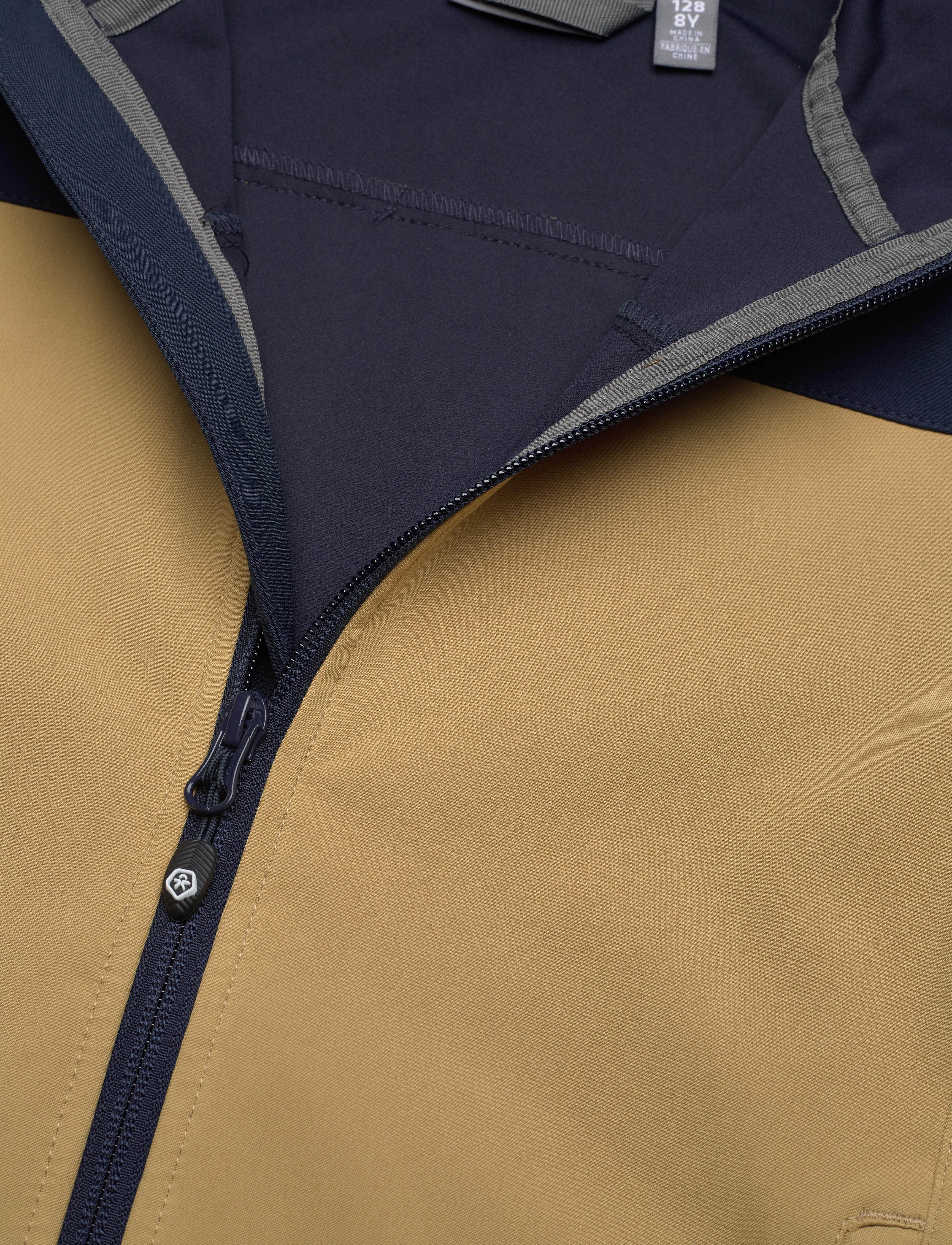 Color Kids - Softshell Colorblock - fennel seed - 2