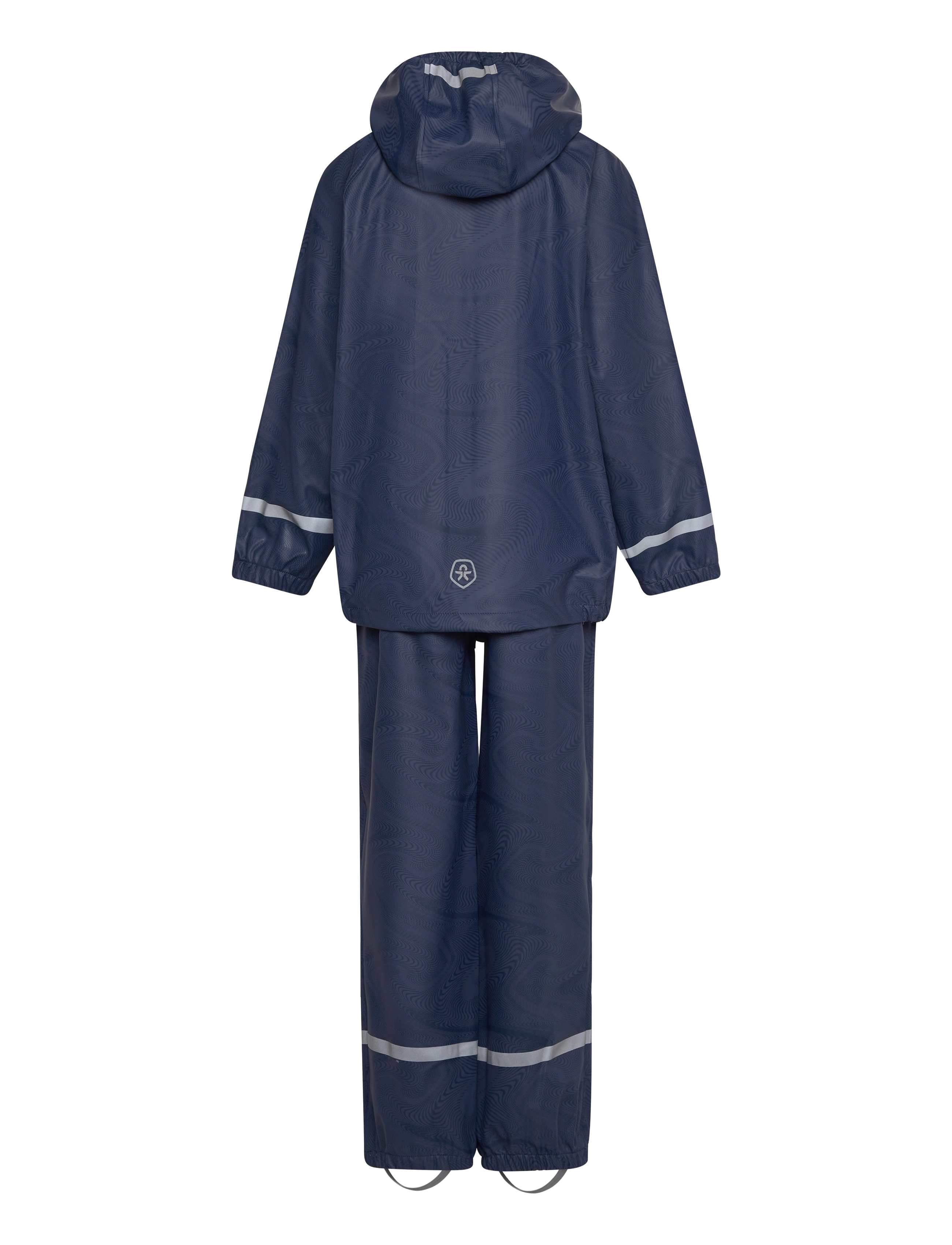 Color Kids - Rain Set - AOP - PU - vintage indigo - 1
