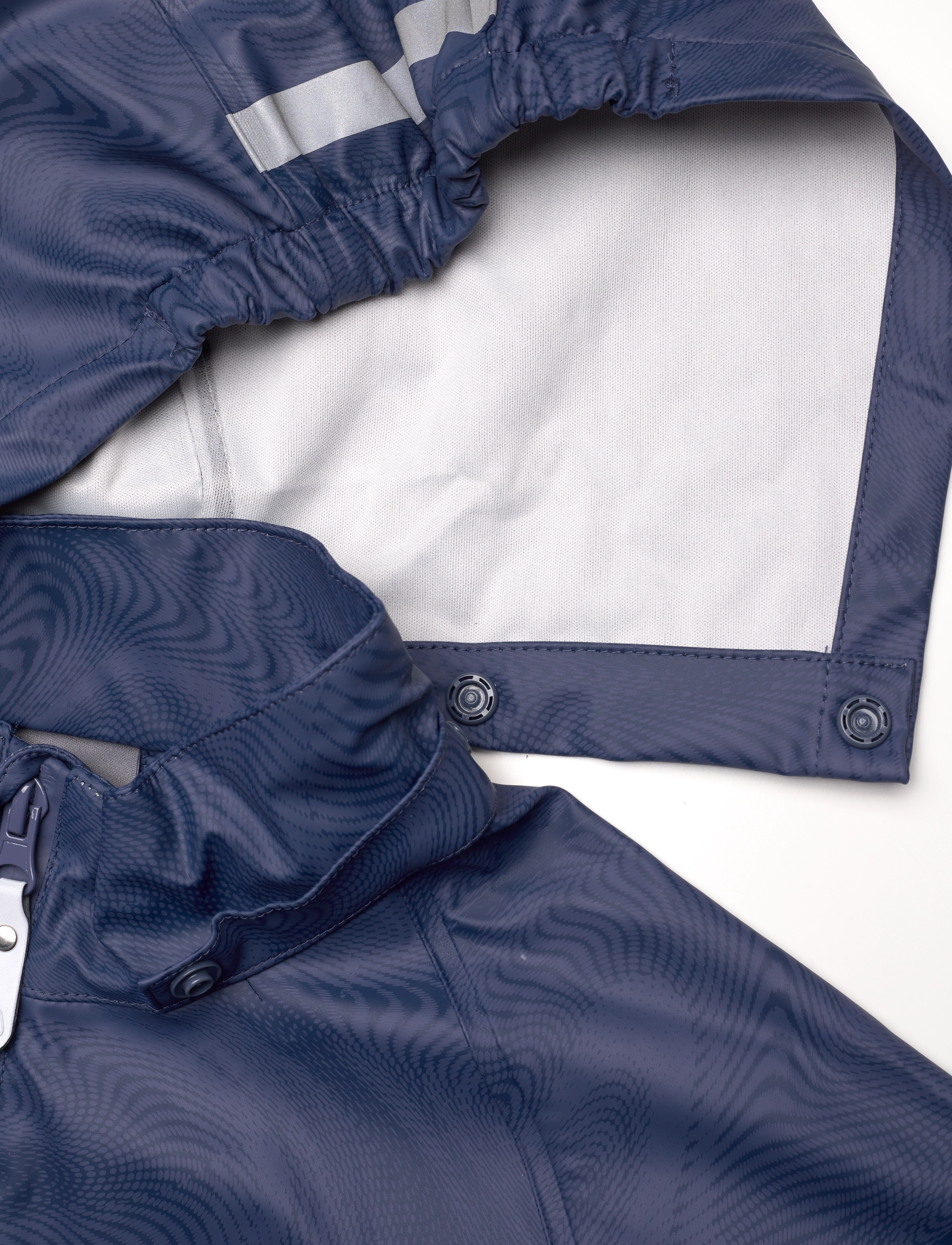 Color Kids - Rain Set - AOP - PU - vintage indigo - 5