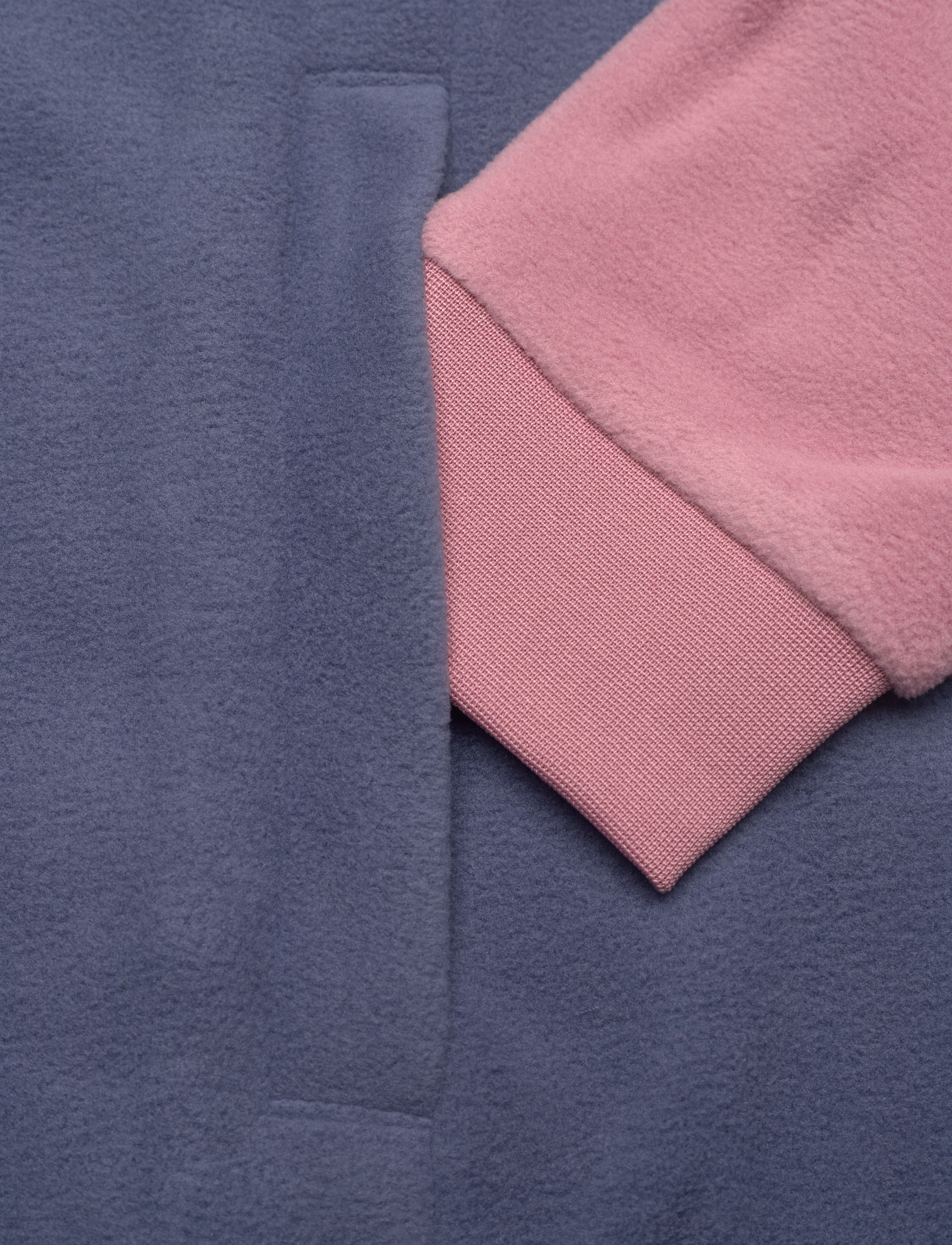 Color Kids - Fleece Color Jacket - W. Hood - vintage indigo - 3