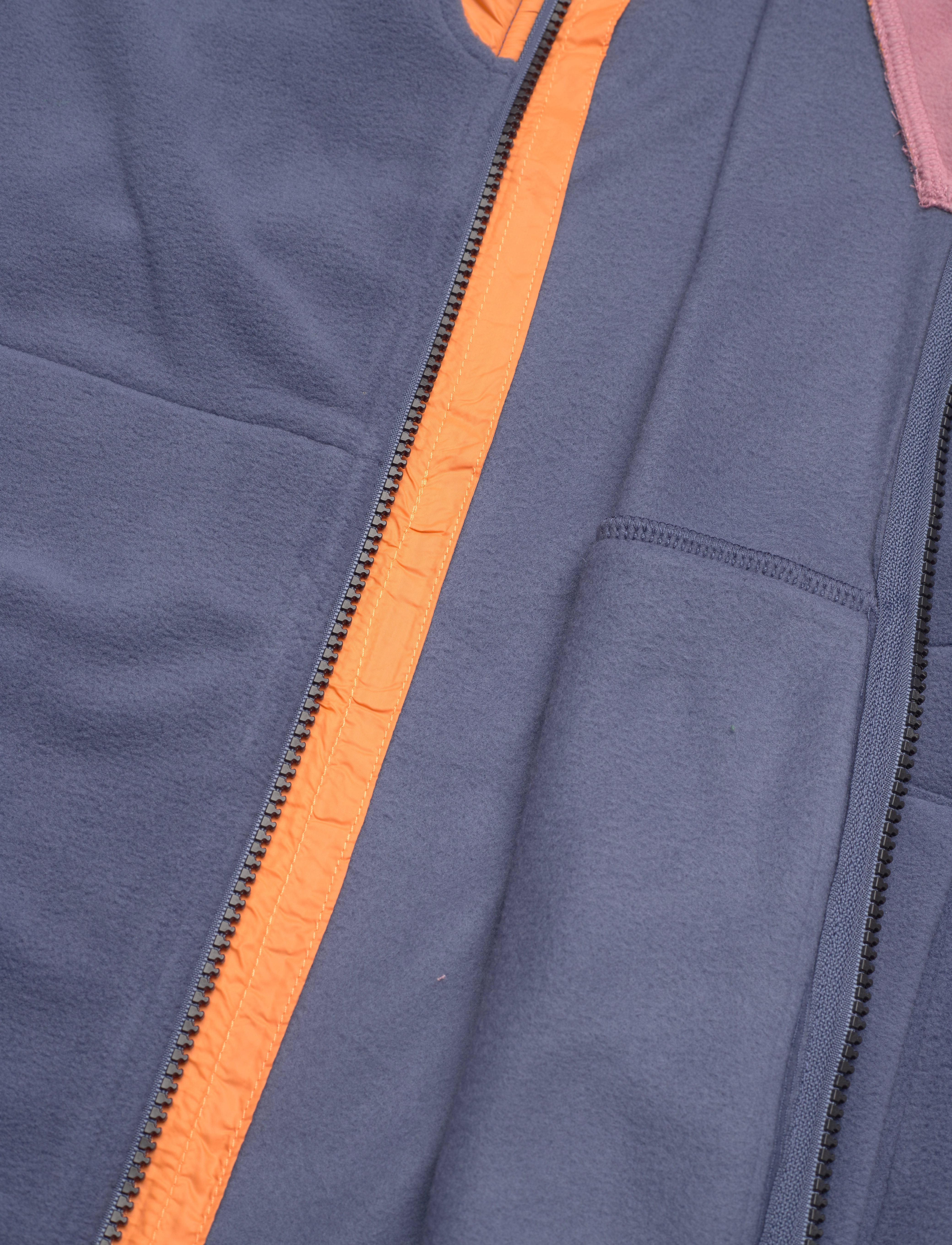 Color Kids - Fleece Color Jacket - W. Hood - vintage indigo - 4