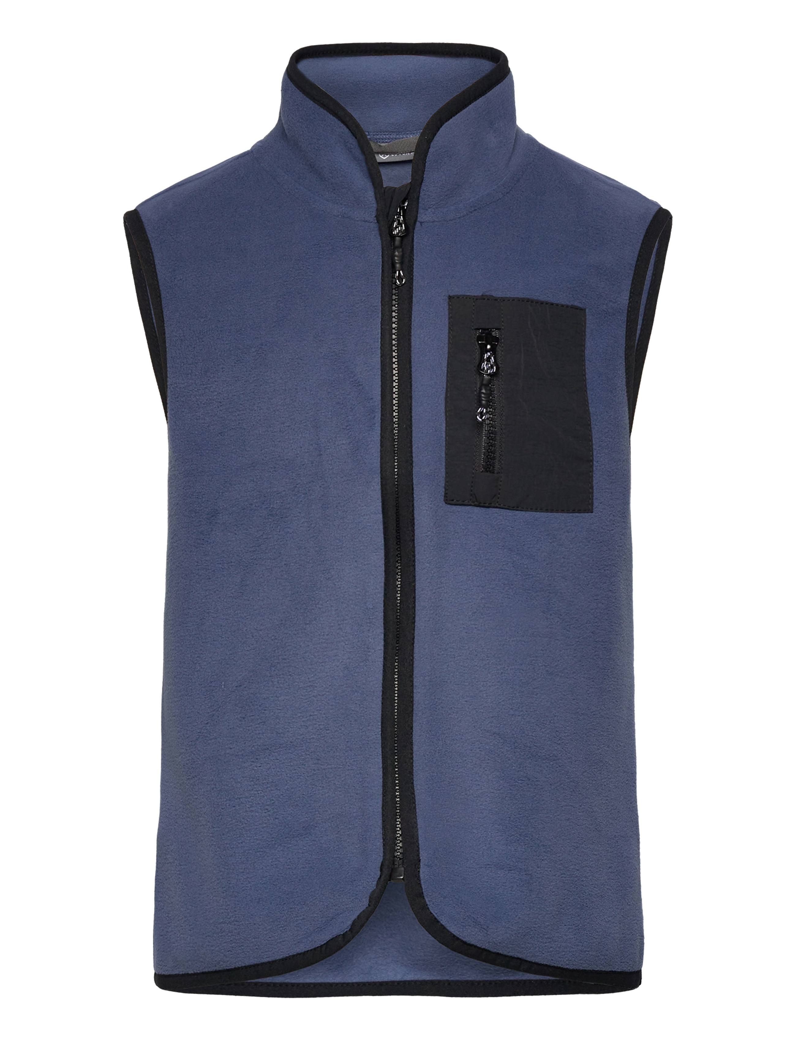 Color Kids - Fleece Waistcoat - vintage indigo - 0