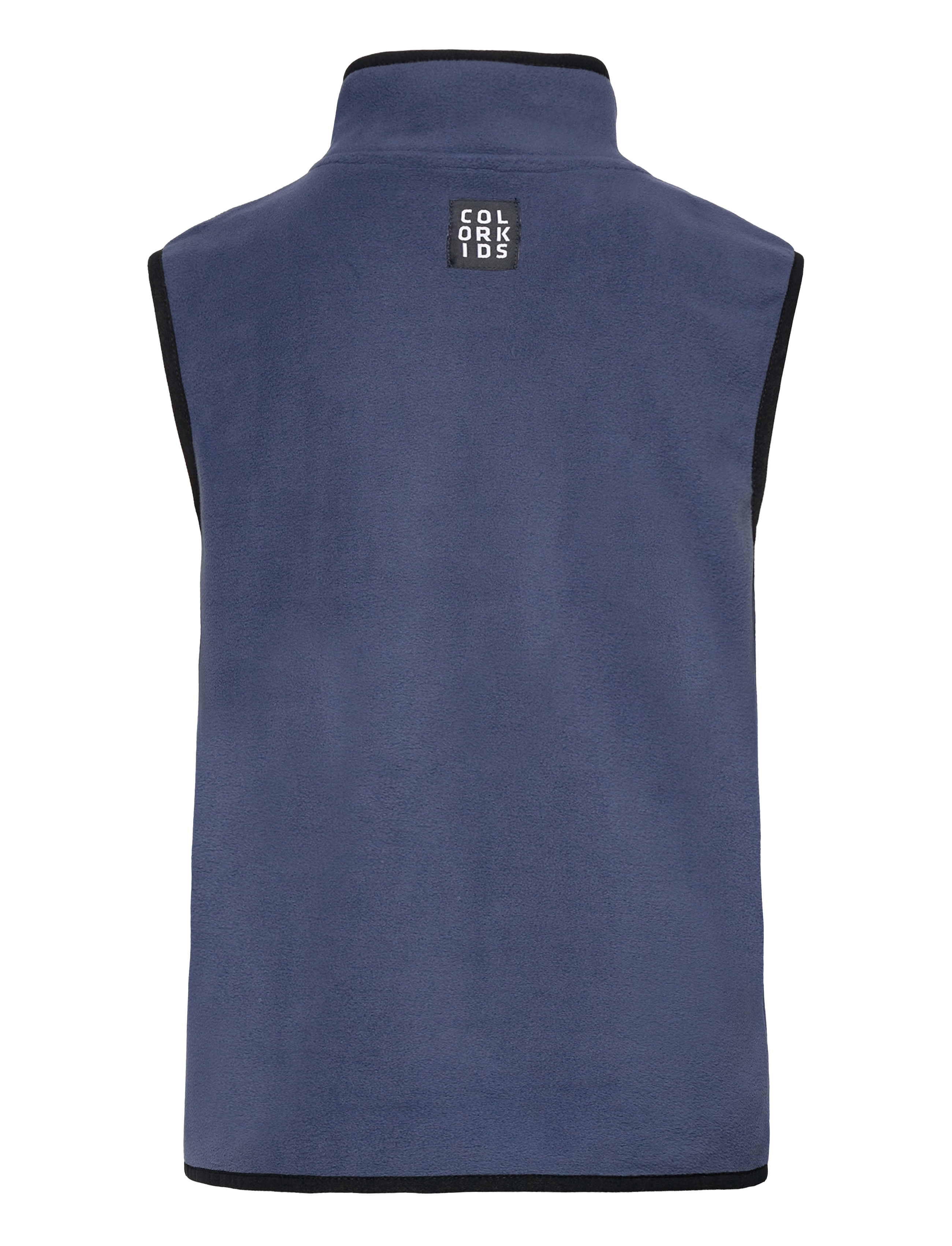 Color Kids - Fleece Waistcoat - vintage indigo - 1